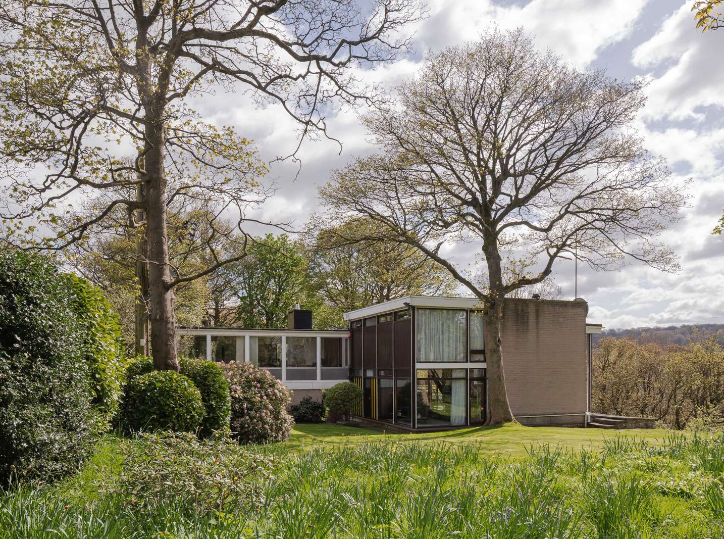 maison par l maison par l'architecte Peter Womersley 1954 en Angleterre
