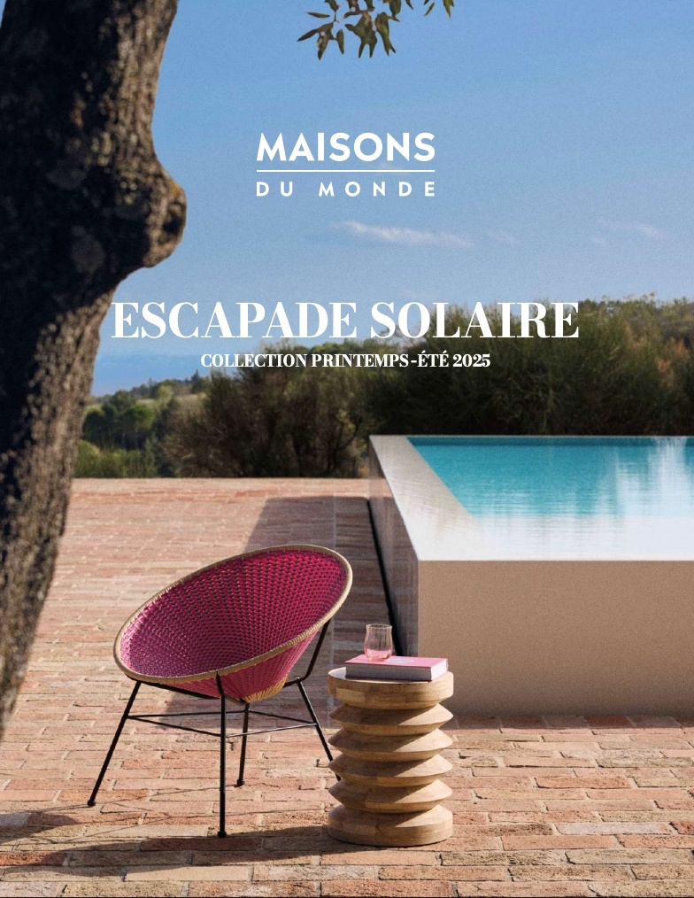 nouveau catalogue Maisons du Monde printemps/été 2025 nouveau catalogue Maisons du Monde printemps/été 2025