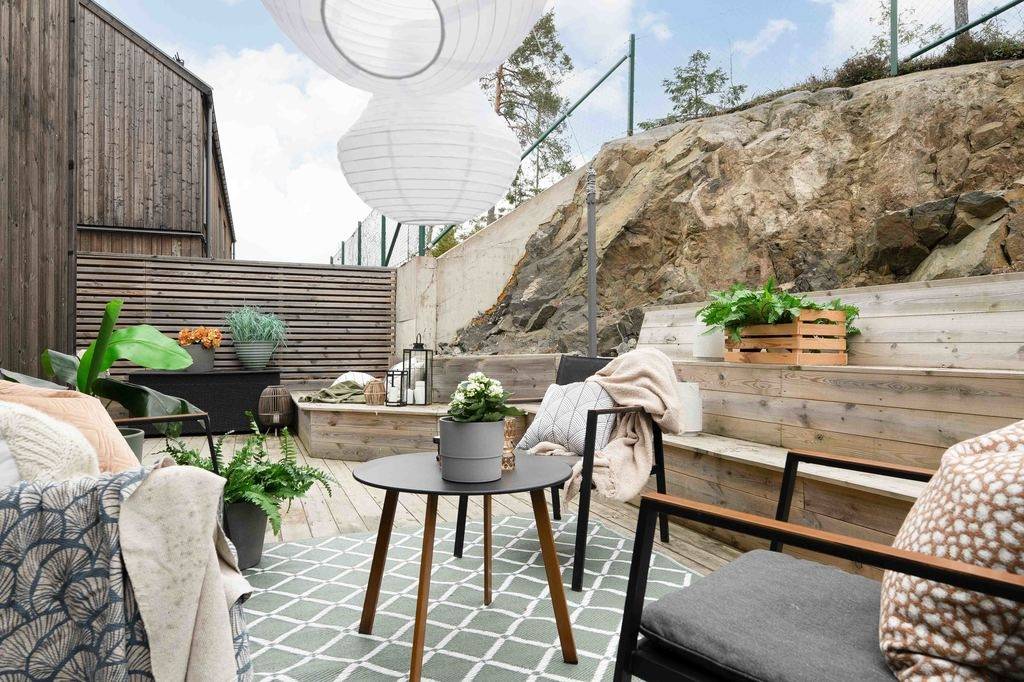terrasse bois petite maison 33m2