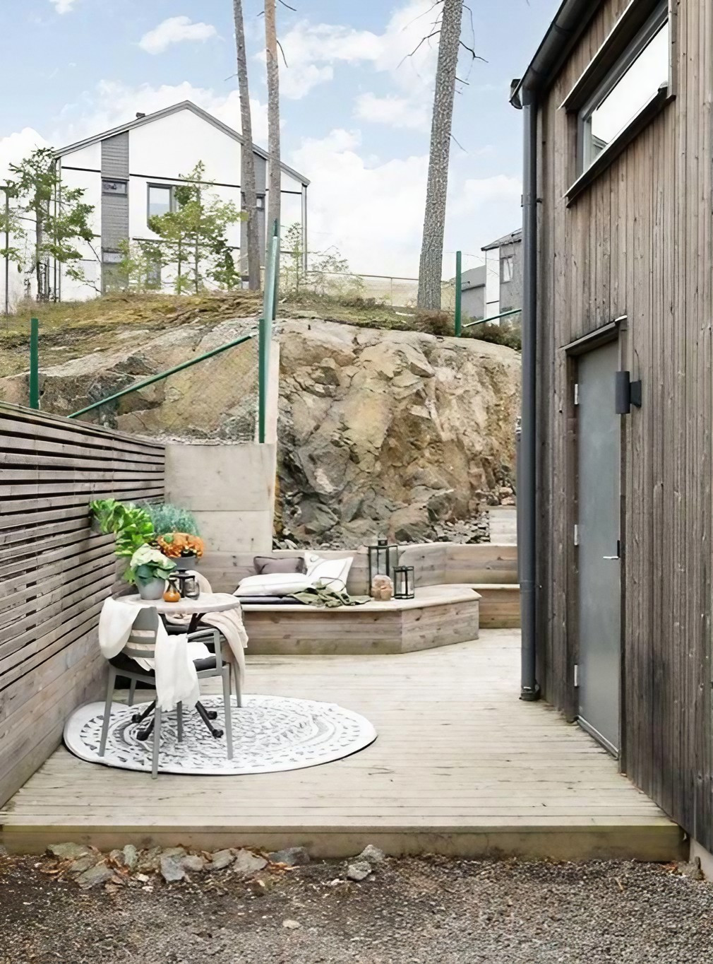 terrasse bois petite maison 33m2