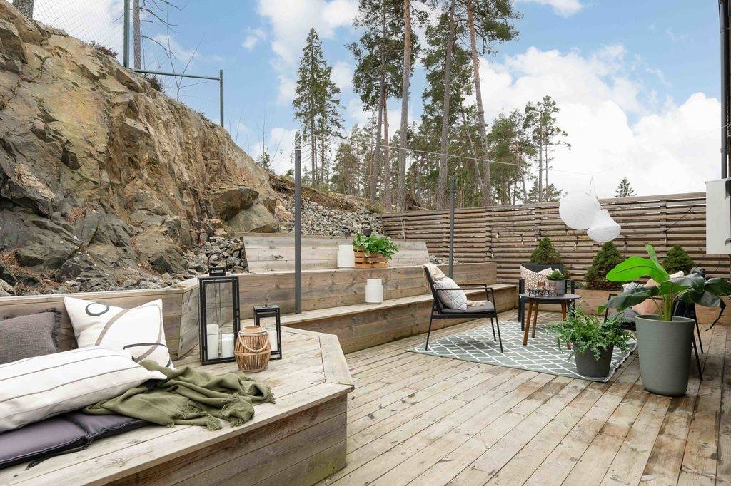 terrasse bois petite maison 33m2