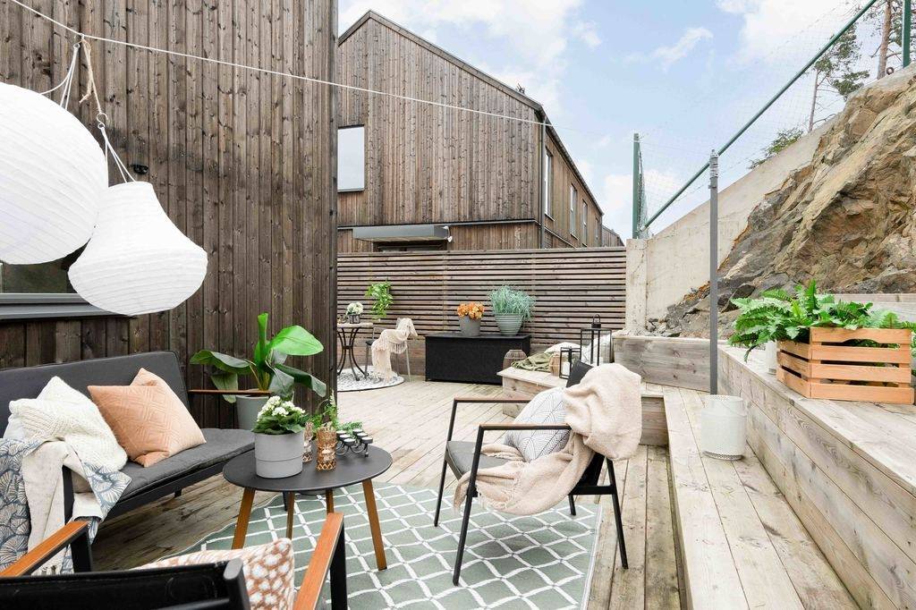 terrasse bois petite maison 33m2