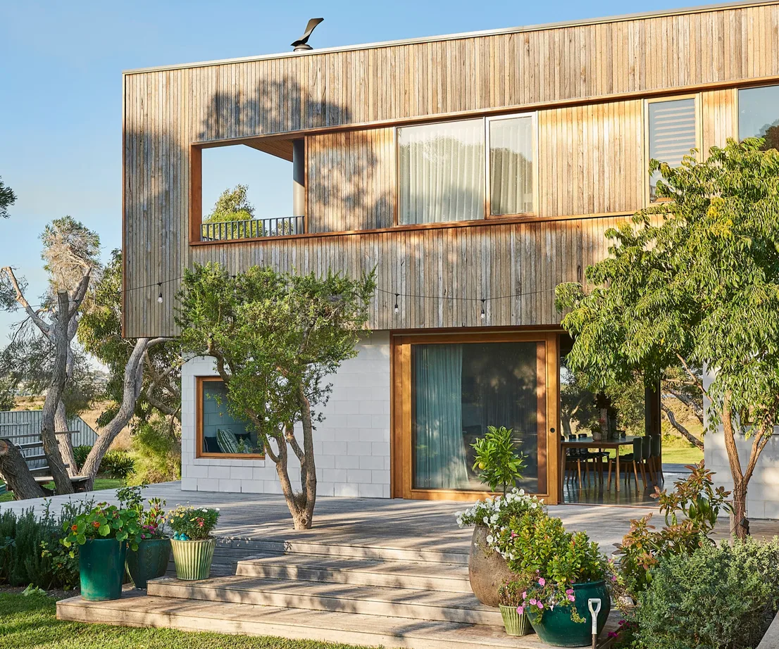 maison en bois décoration contemporaine