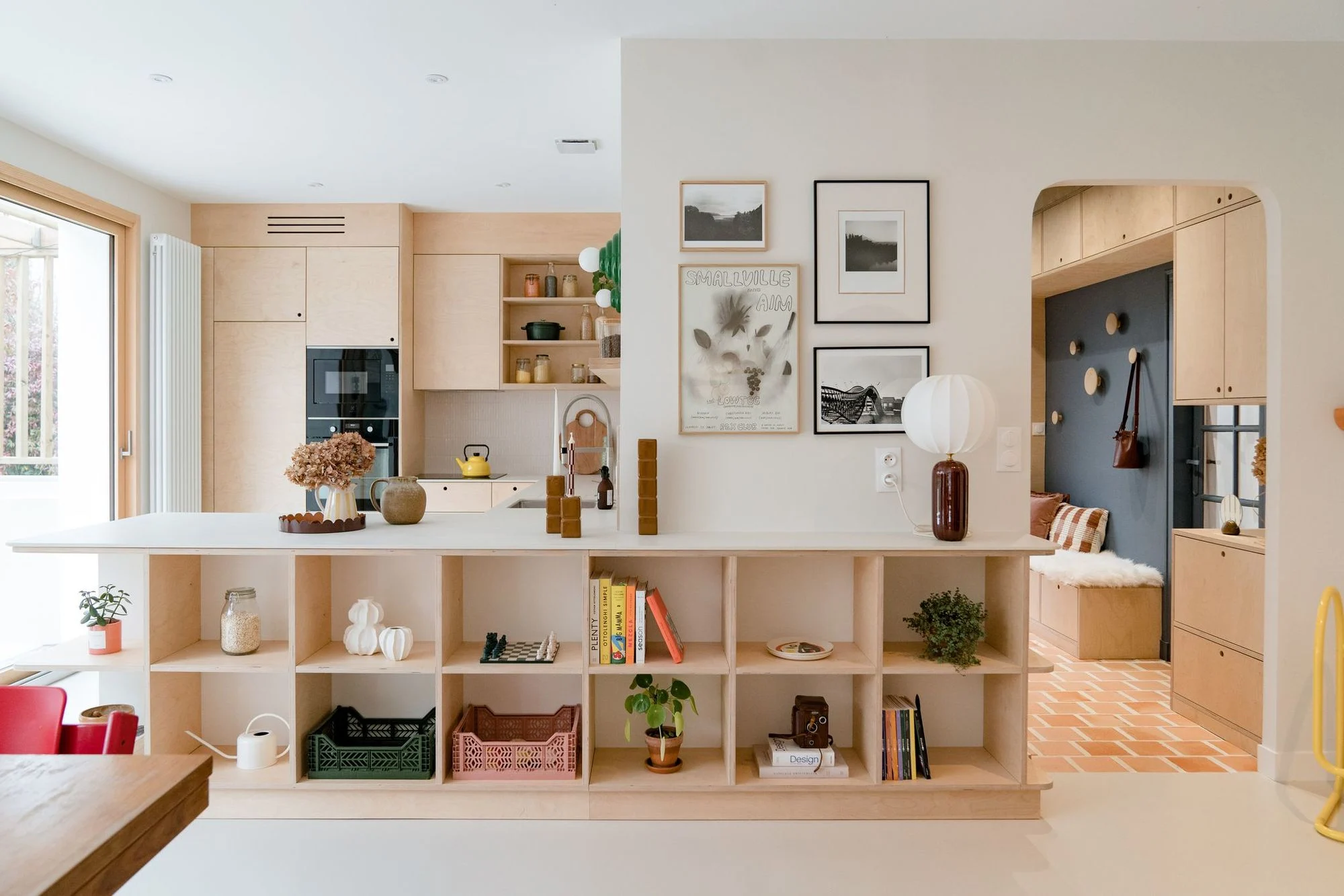 maison rénovée décoration contemporaine