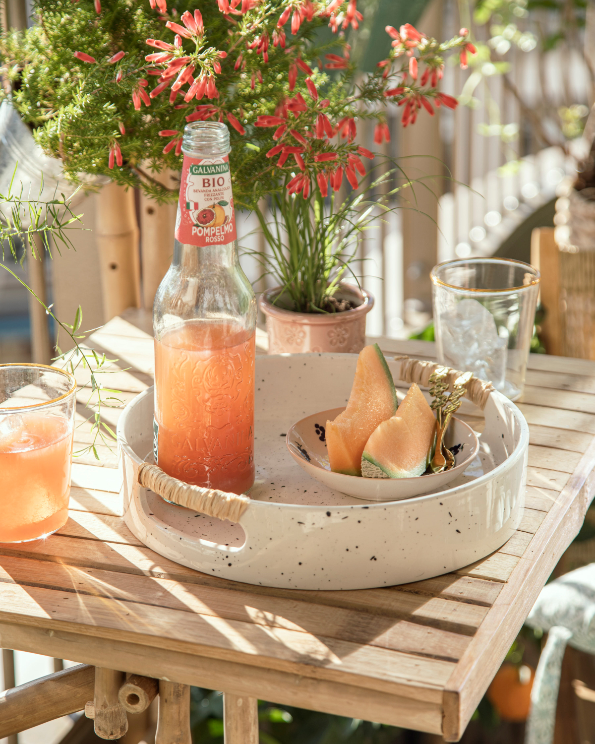 balcon urbain aménagé par Sostrene Grene