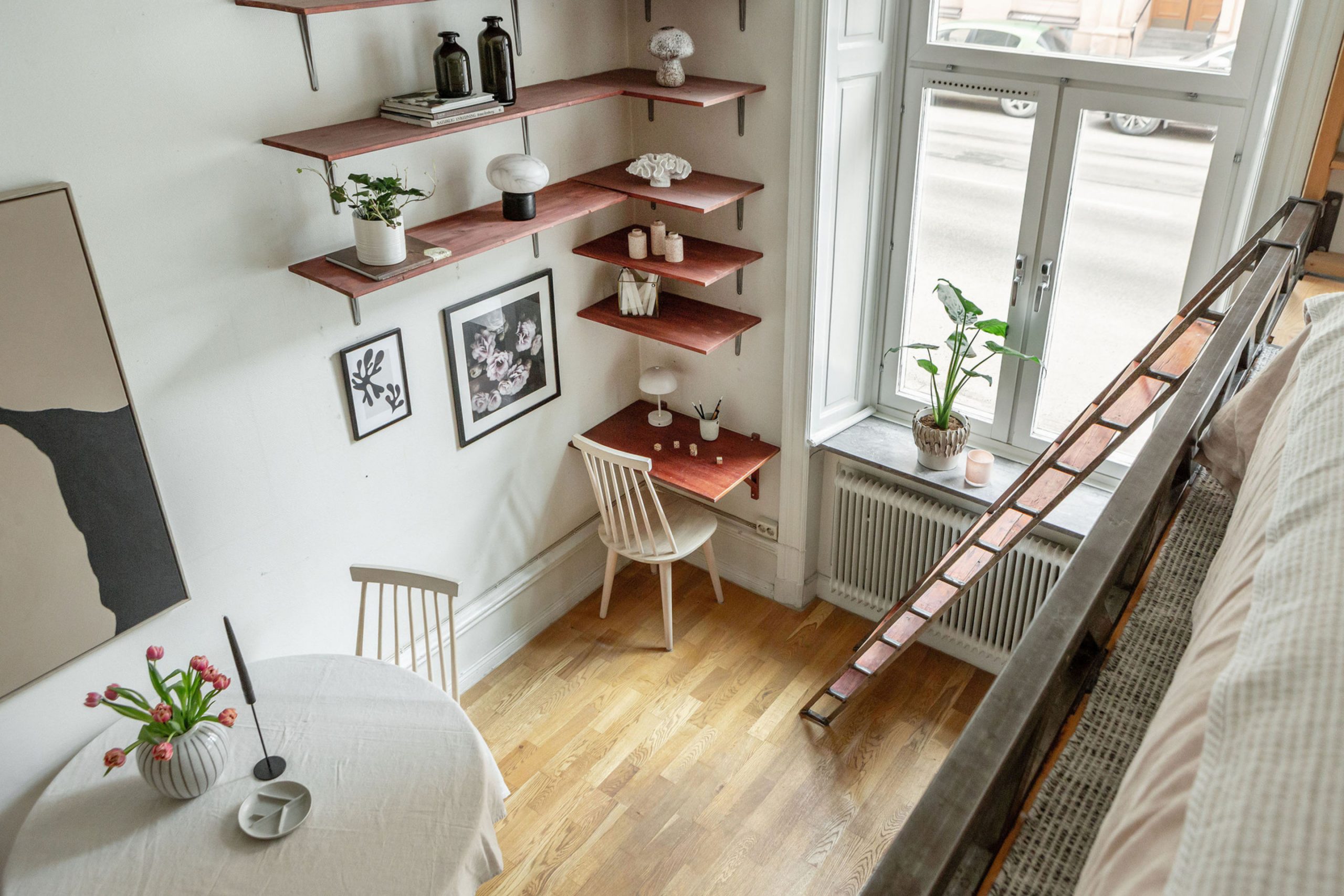 chambre studio 28m2 avec mezzanine