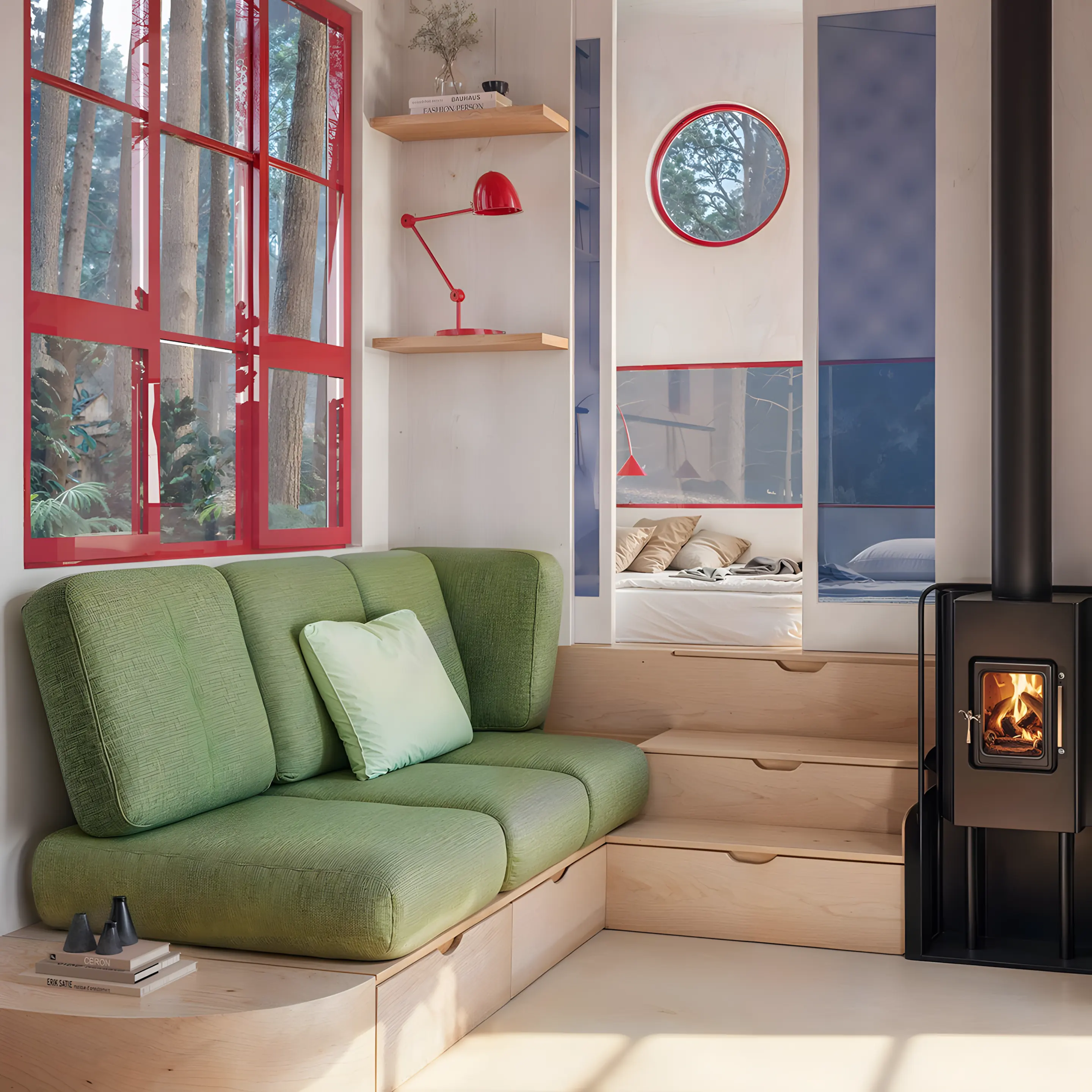 salon tiny house 13m2 THOW Dwellii salon tiny house 13m2 THOW Dwellii