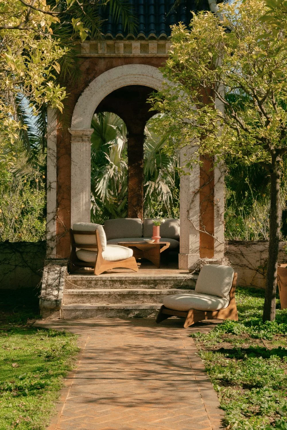 salon de jardin bois tissu collection 2025 The Masie salon de jardin bois tissu collection 2025 The Masie