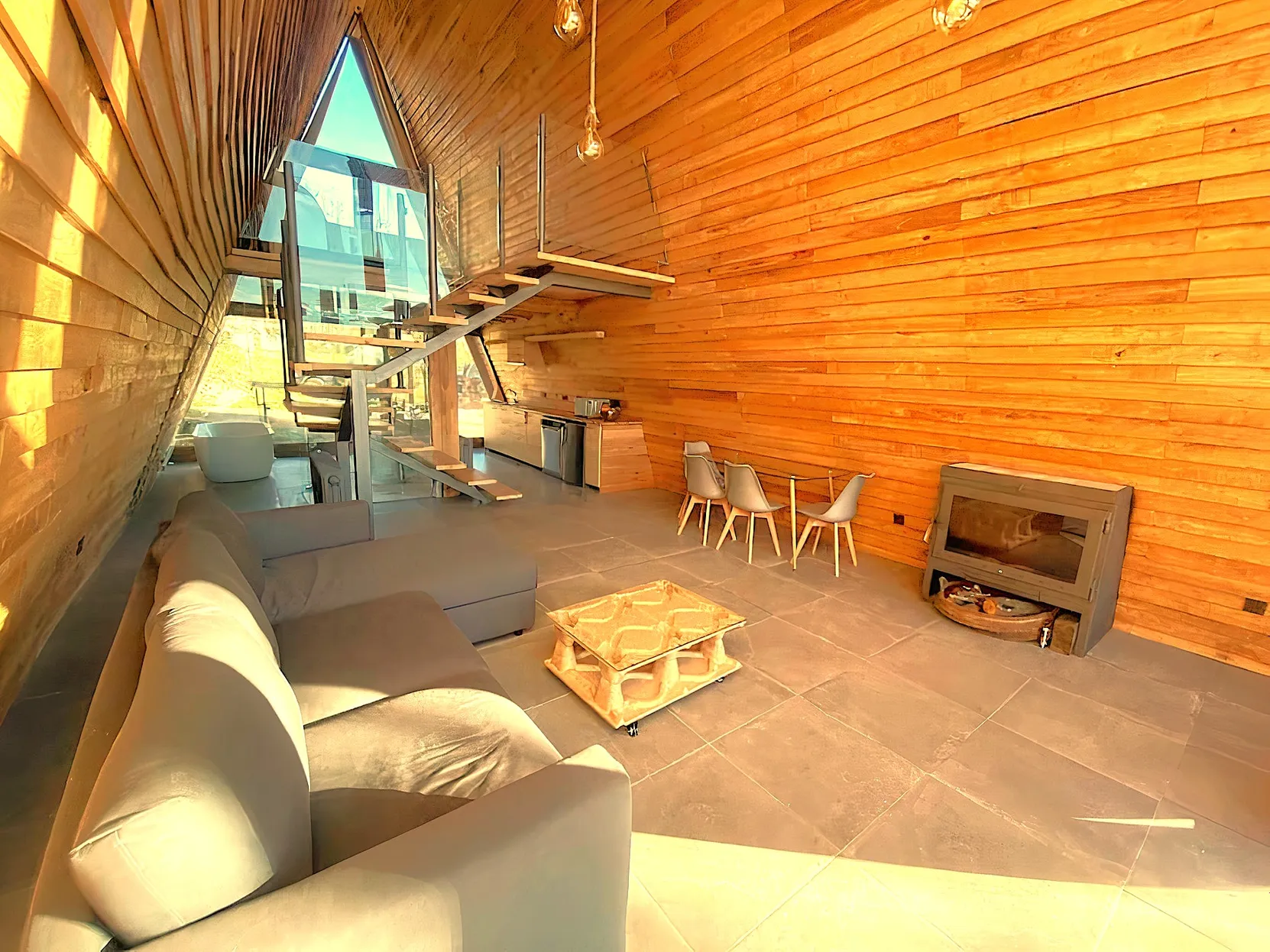 salon maison A-Frame salon maison A-Frame
