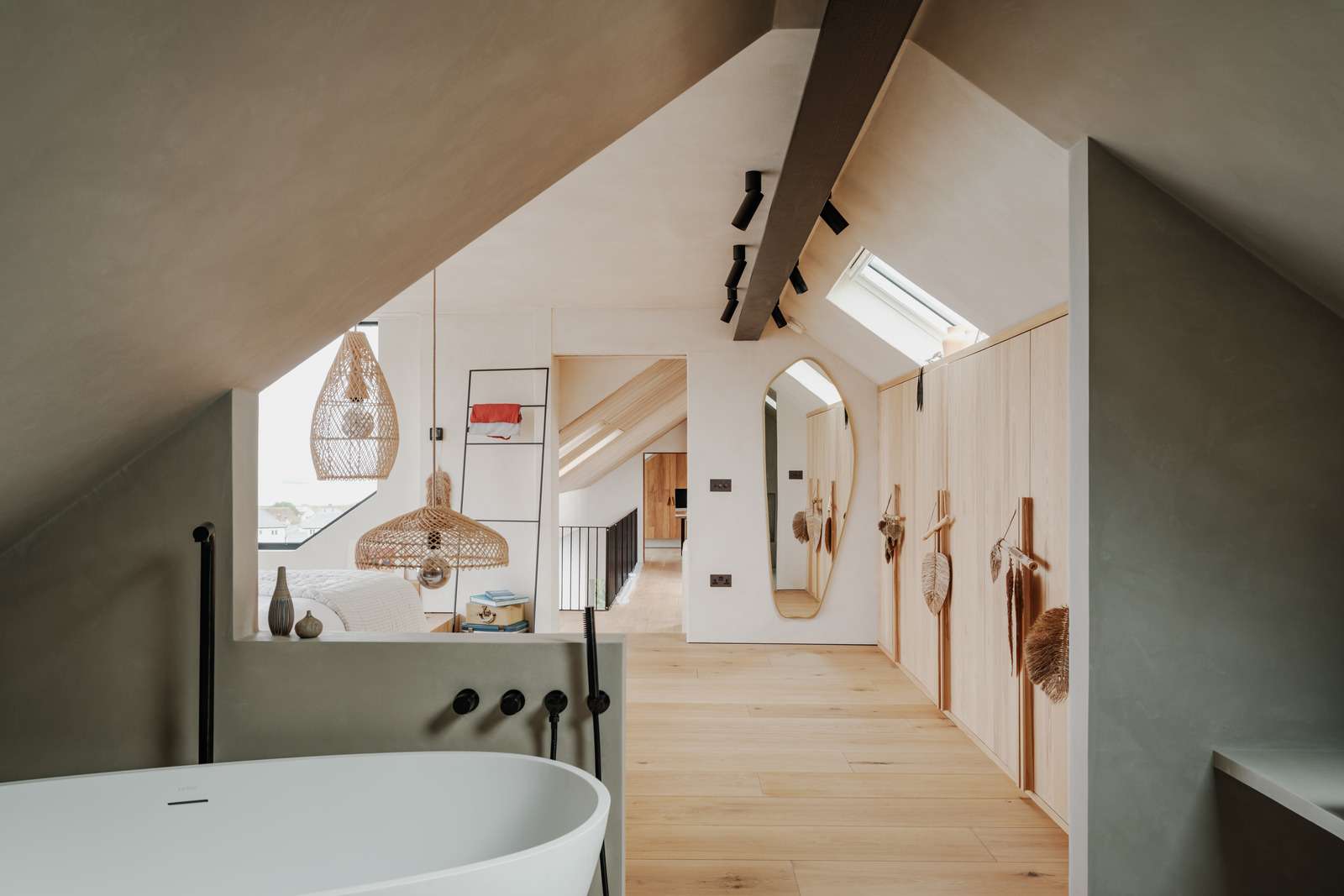 salle de bain sur chambre décoration épurée salle de bain sur chambre décoration épurée