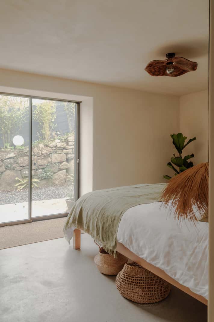 chambre maison contemporaine avec baies vitrées chambre maison contemporaine avec baies vitrées