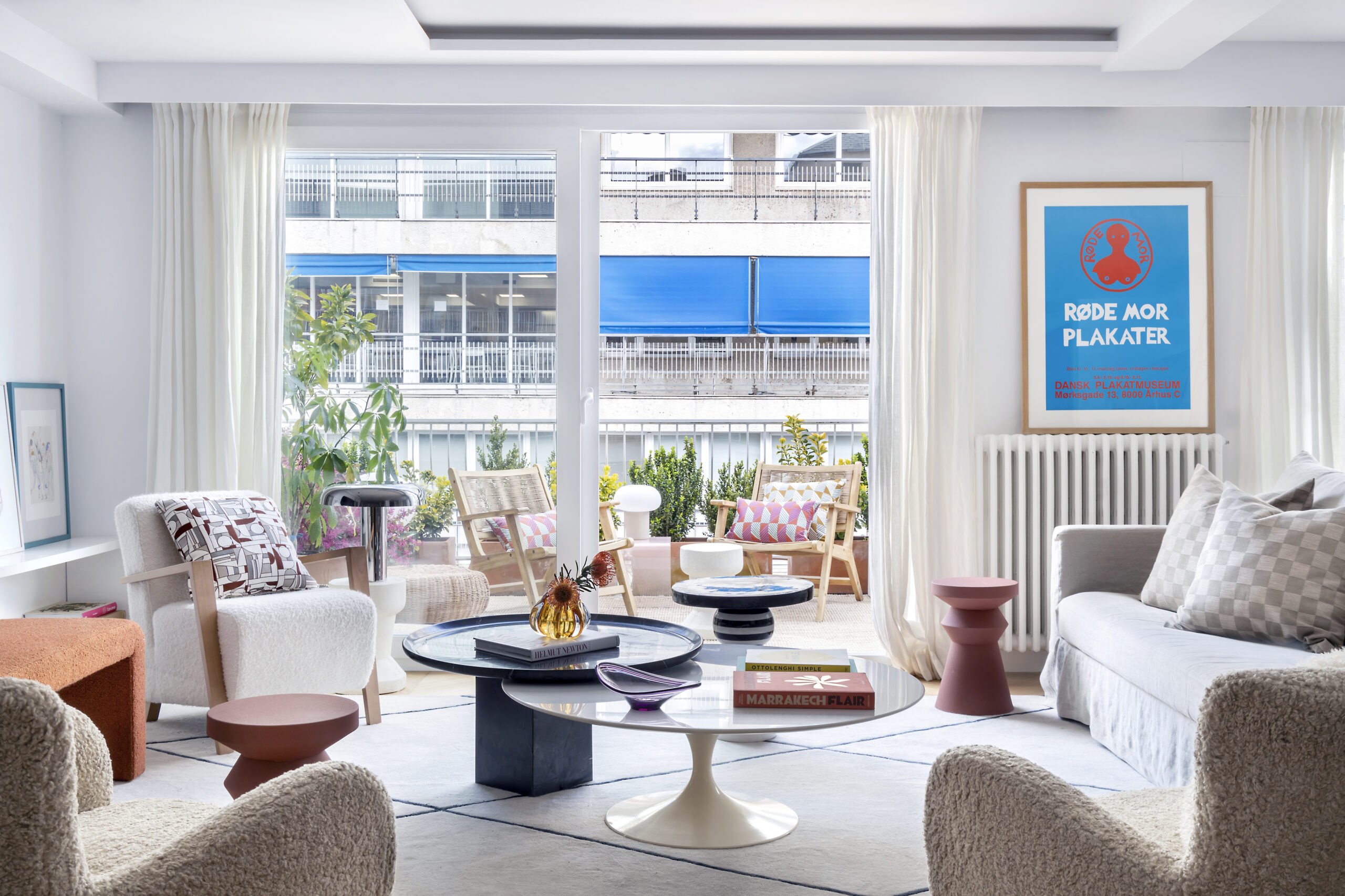salon appartement décoration contemporaine