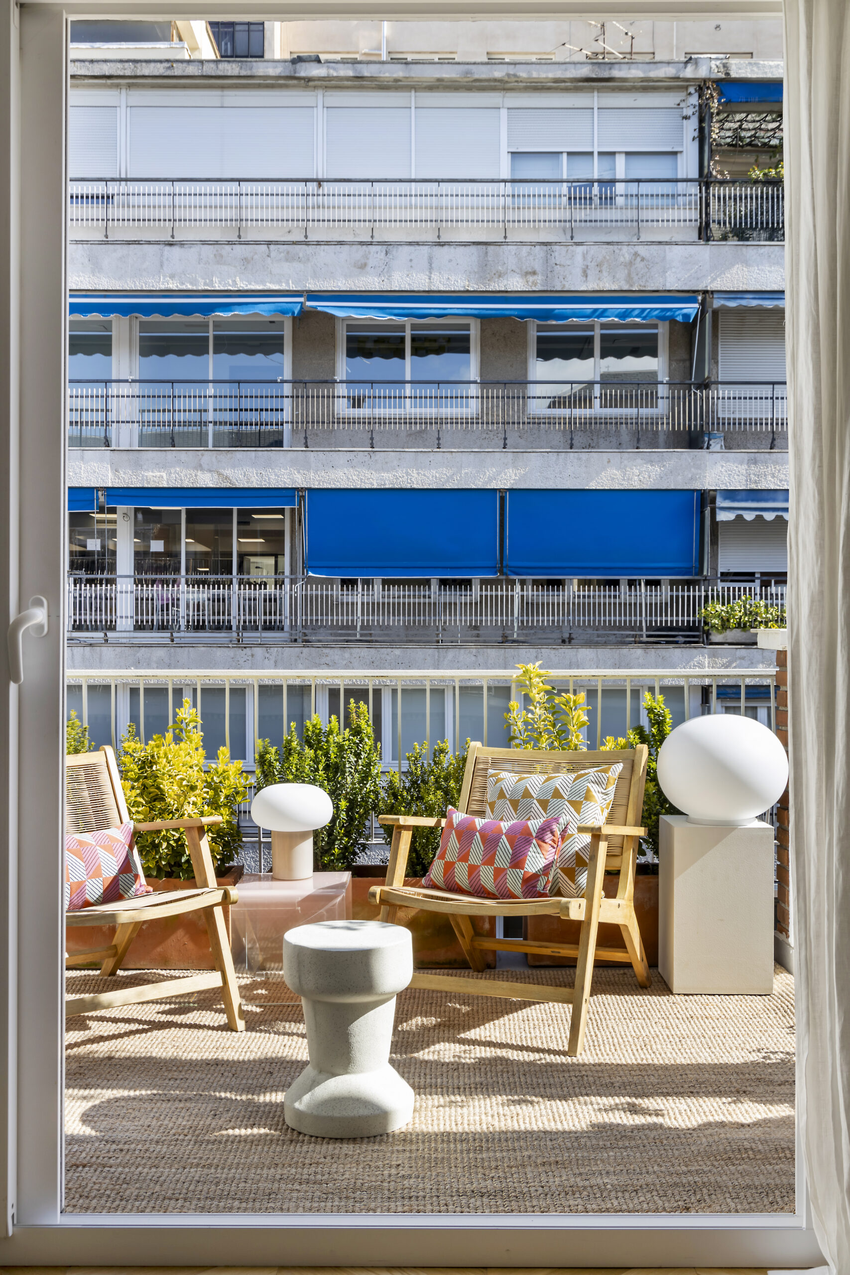 terrasse appartement décoration contemporaine