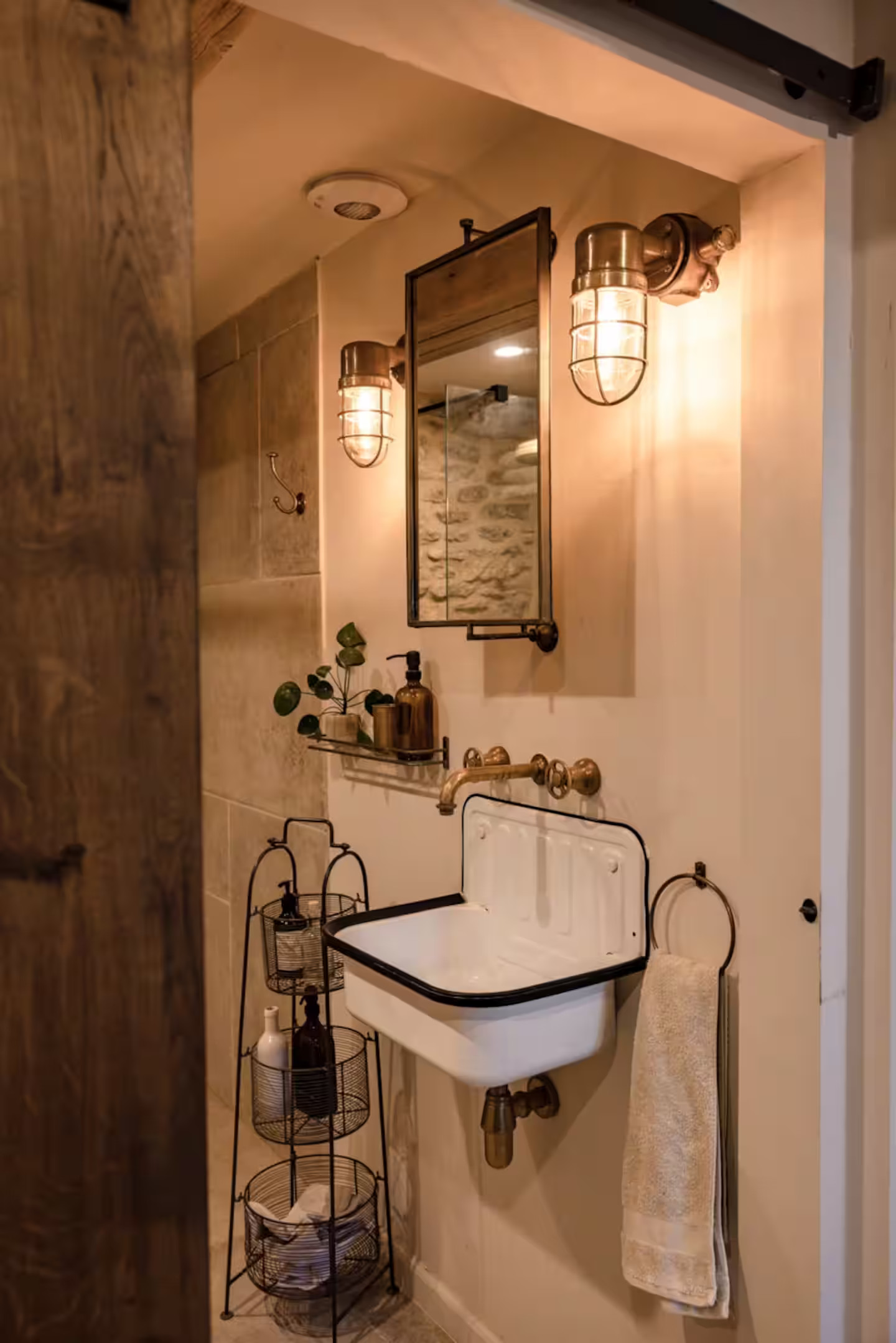 salle de bain vintage