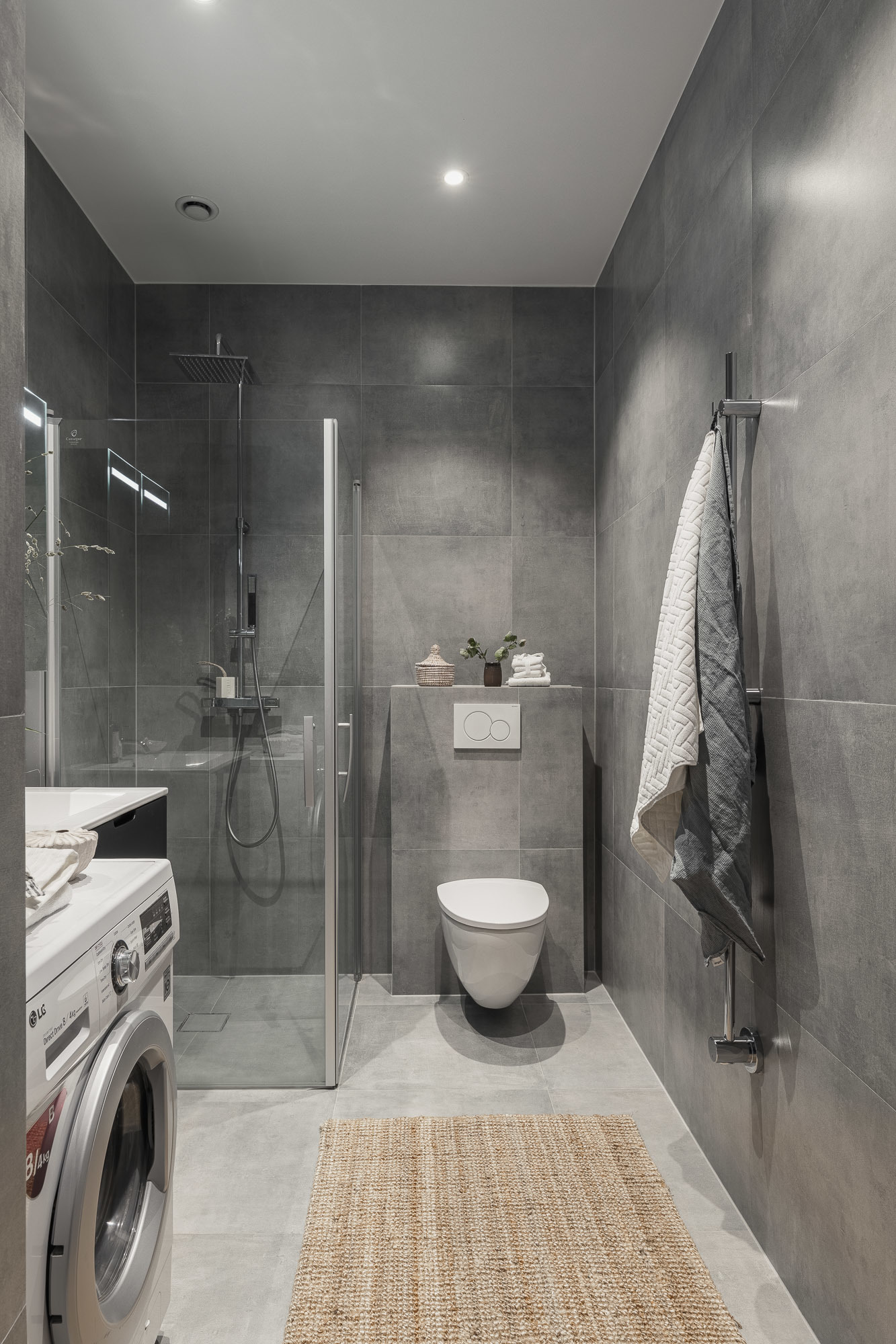 salle de bain grise design salle de bain grise design