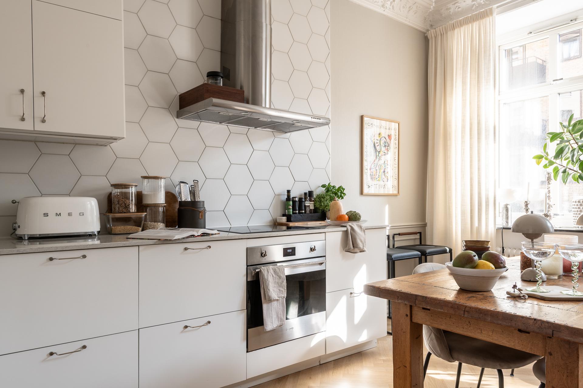 cuisine ouverte blanche
