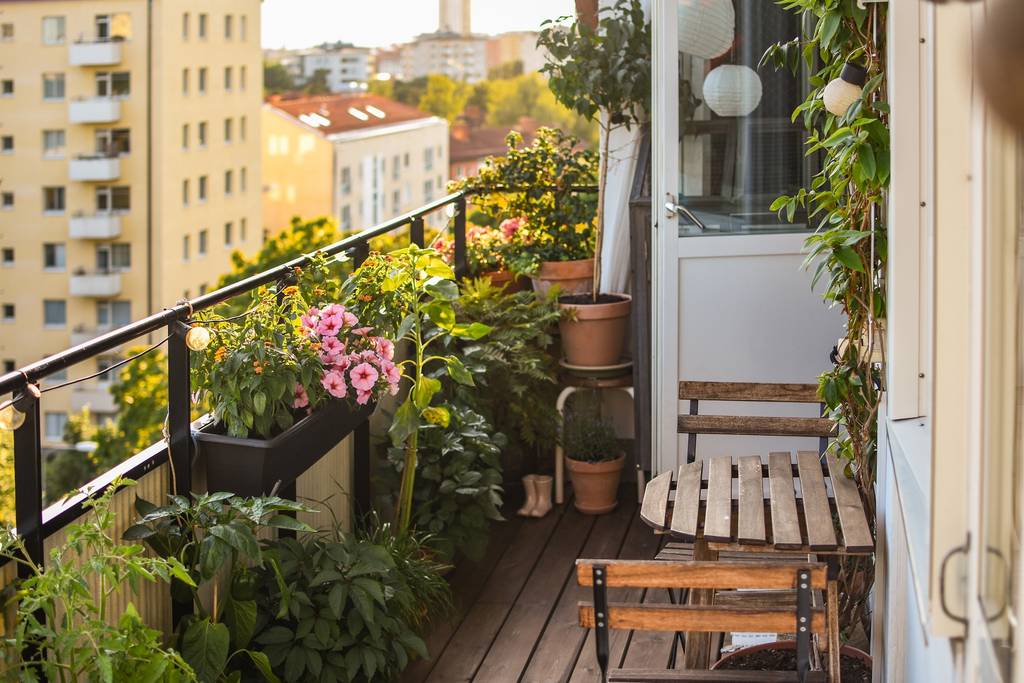 balcon aménagé et fleuri balcon aménagé et fleuri