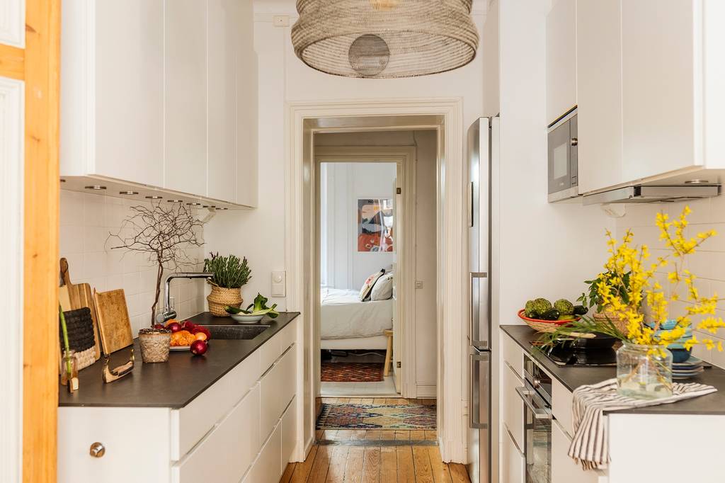 cuisine semi ouverte appartement 75m2 décoration scandinave cuisine semi ouverte appartement 75m2 décoration scandinave