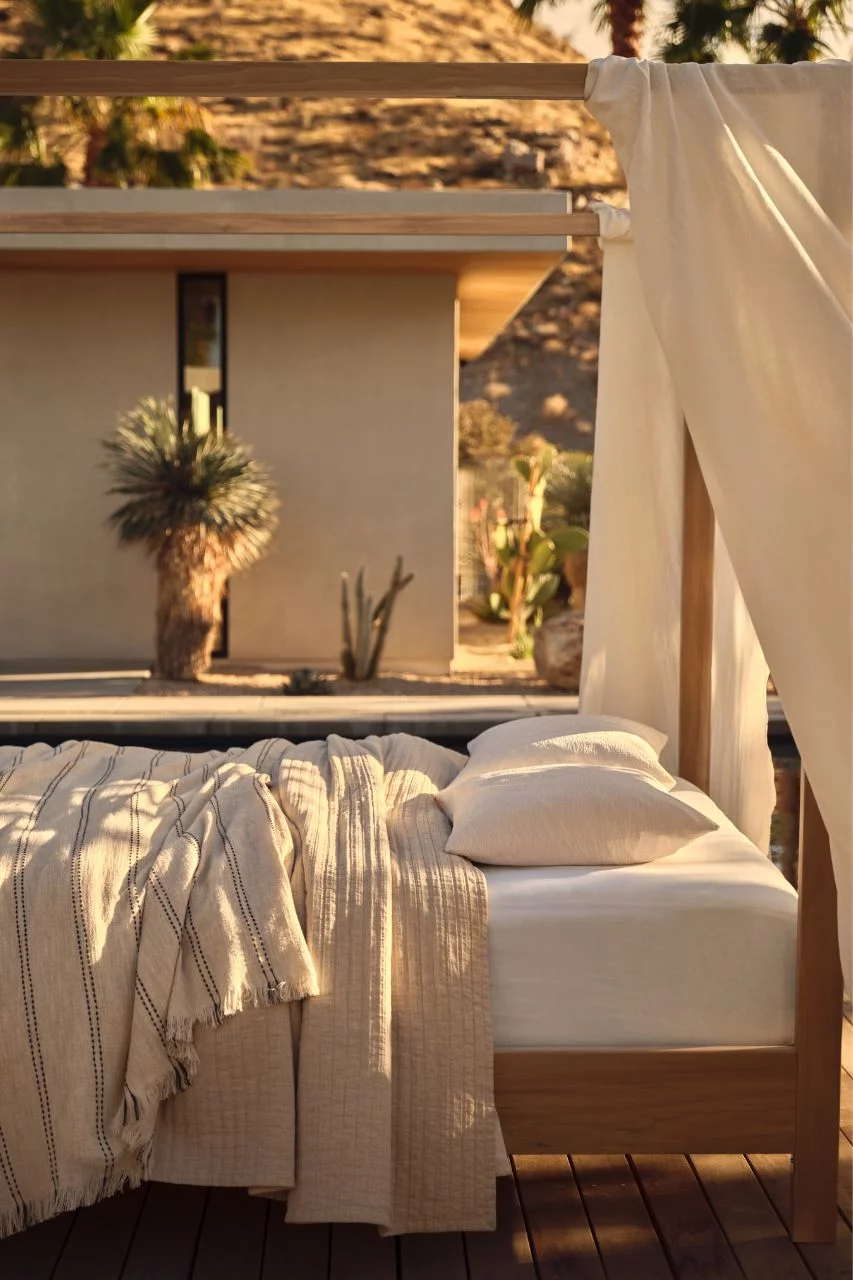 lit baldaquin nouvelle collection H&M Home lit baldaquin nouvelle collection H&M Home