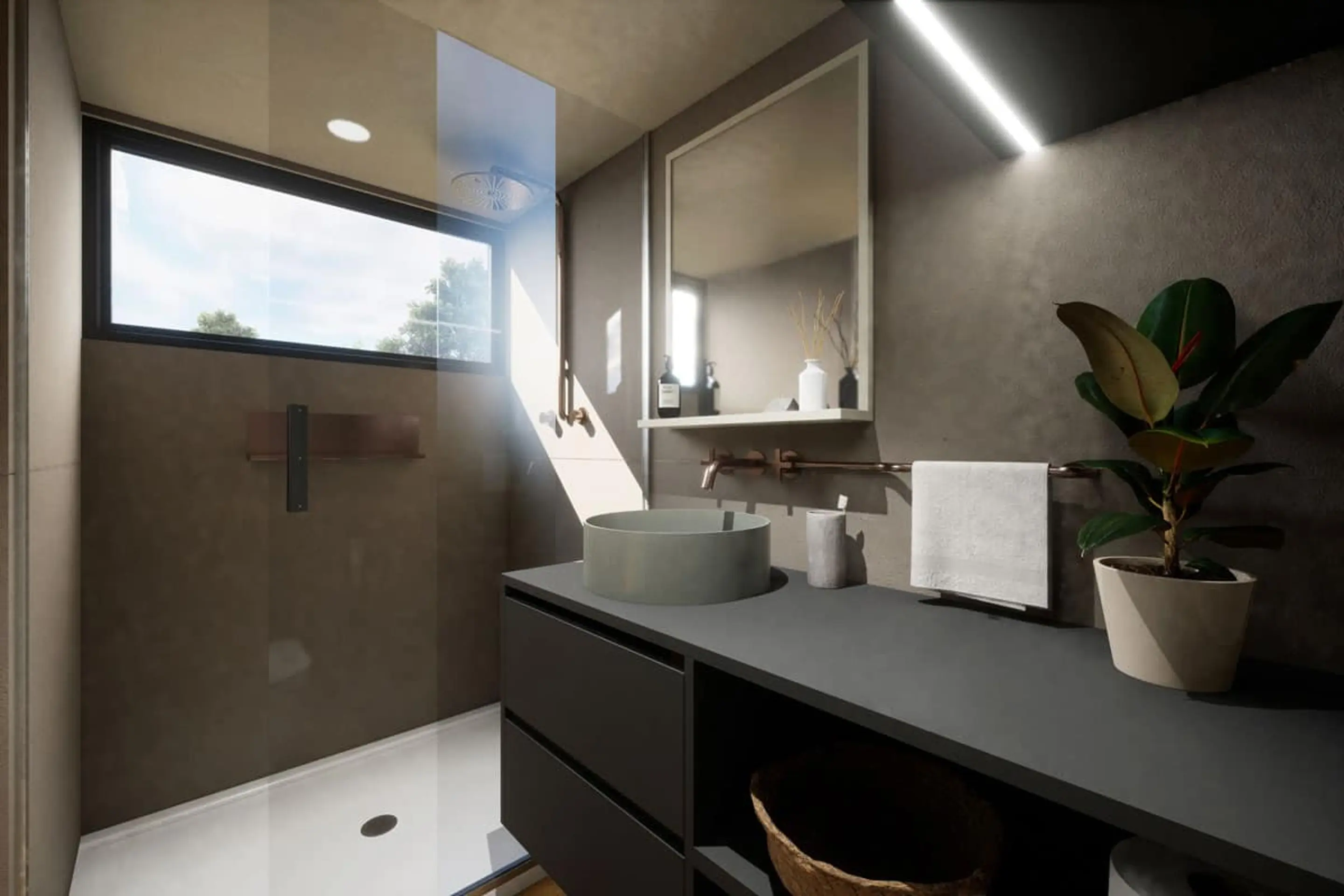 salle de bain design petite maison mobile salle de bain design petite maison mobile