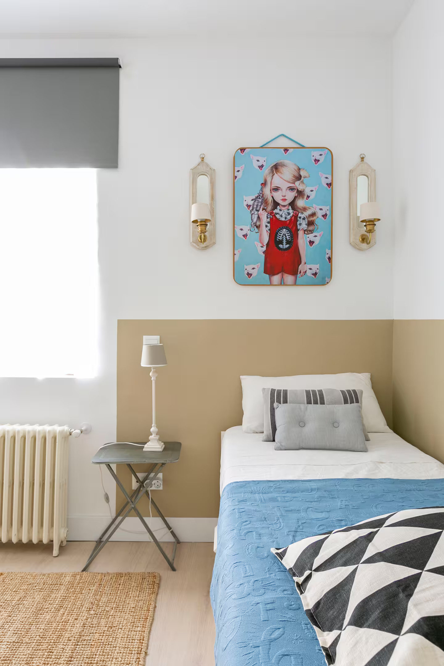 chambre murs bicolores chambre murs bicolores