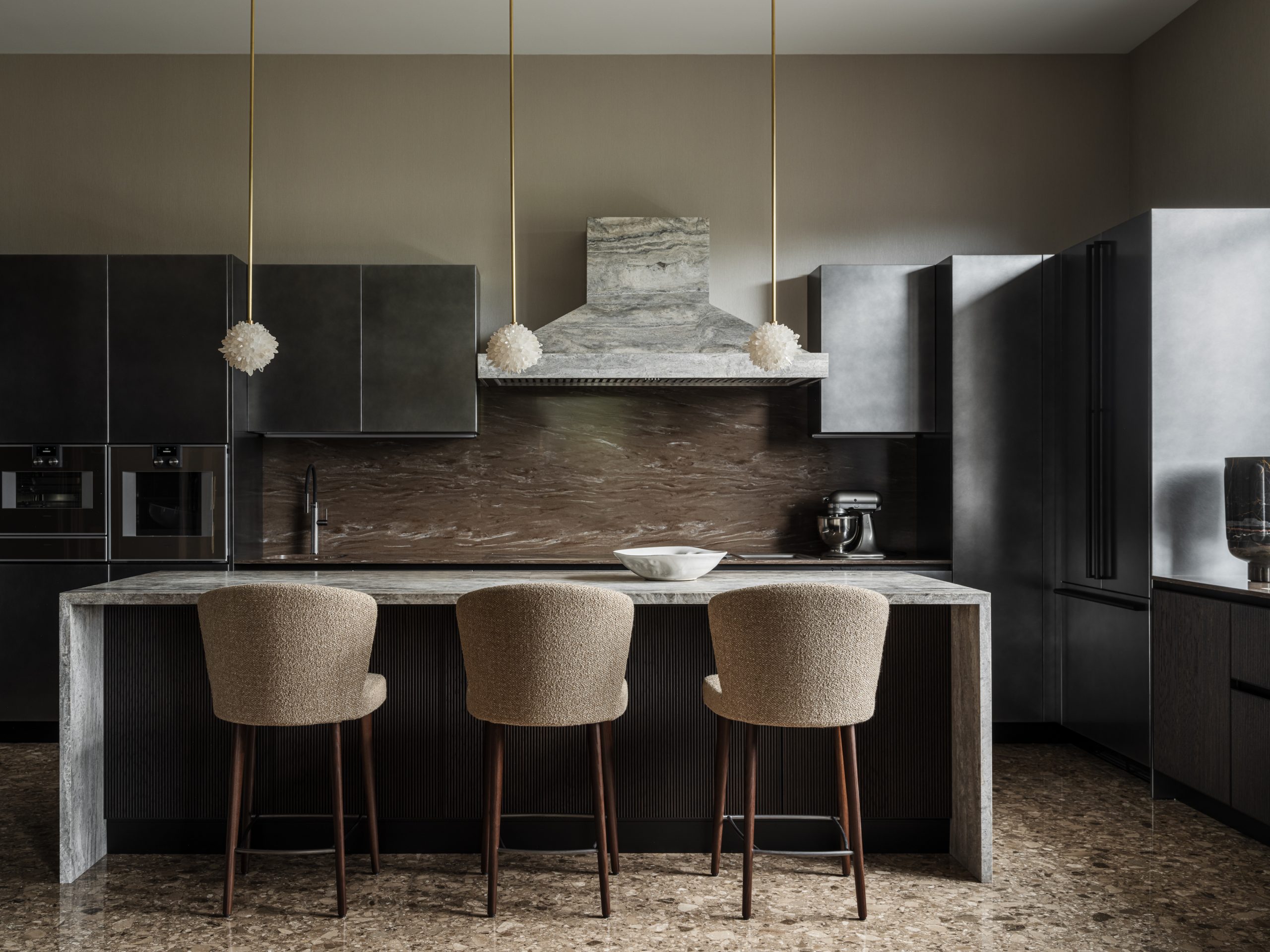 cuisine design avec îlot