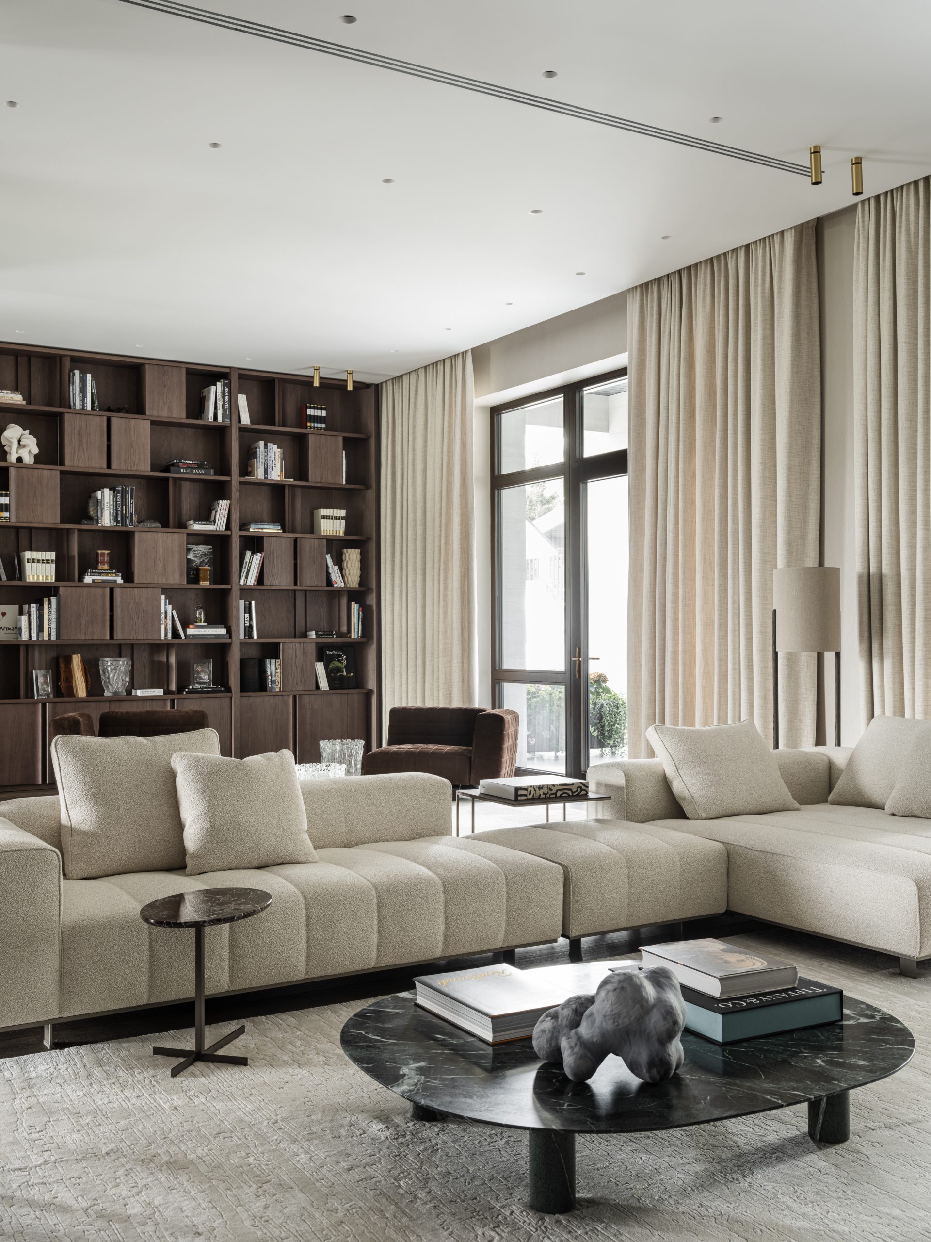 salon décoration contemporaine