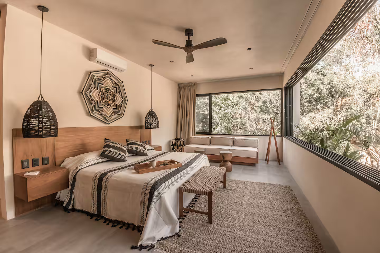 chambre villa Meka Mexique chambre villa Meka Mexique