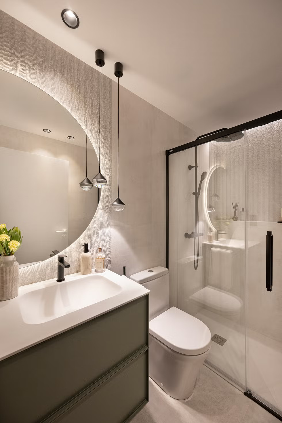 salle de bain moderne meubles bois avec douche italienne salle de bain moderne meubles bois avec douche italienne
