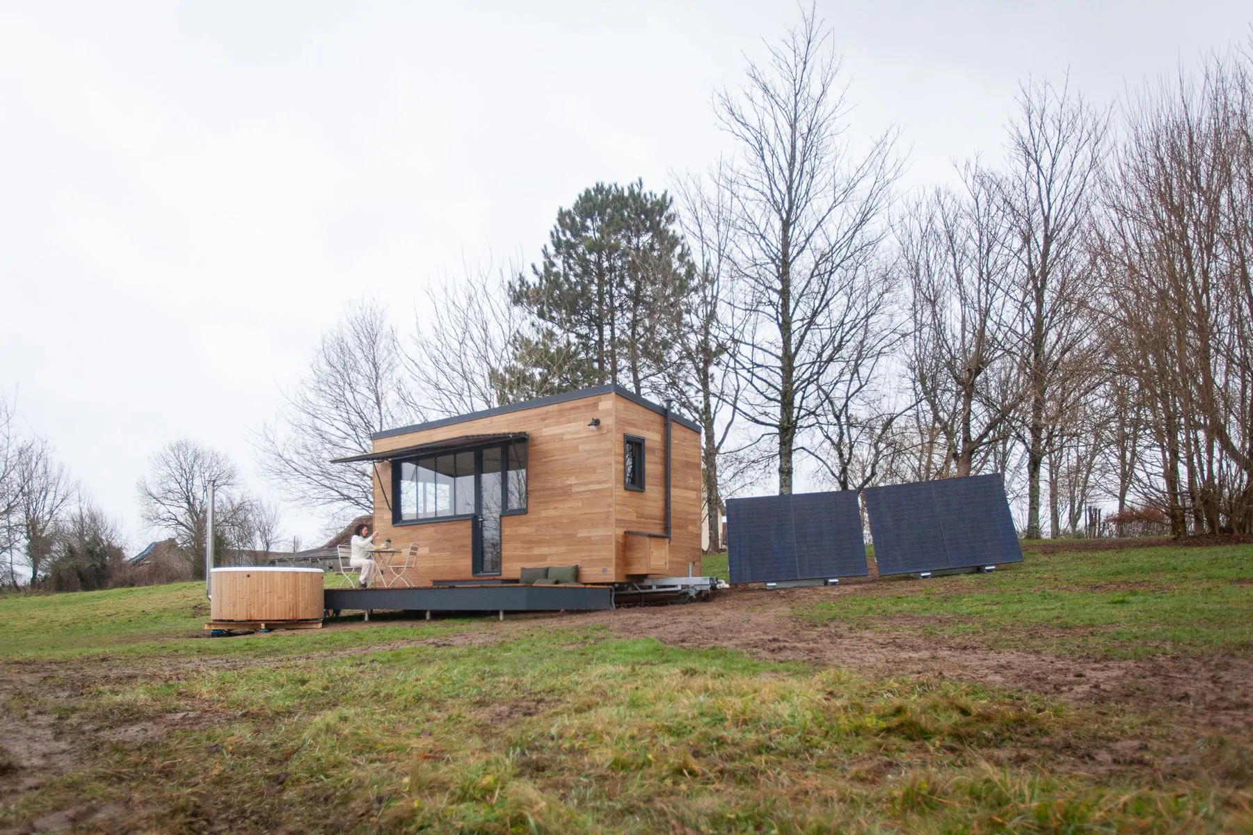 tiny house française Plume