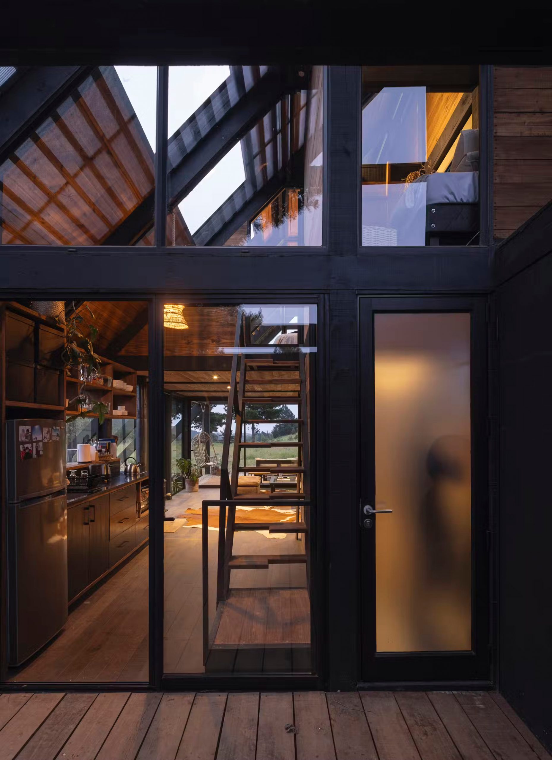 entrée Refugio 45 par Gonzalo Rufin Arquitectos entrée Refugio 45 par Gonzalo Rufin Arquitectos