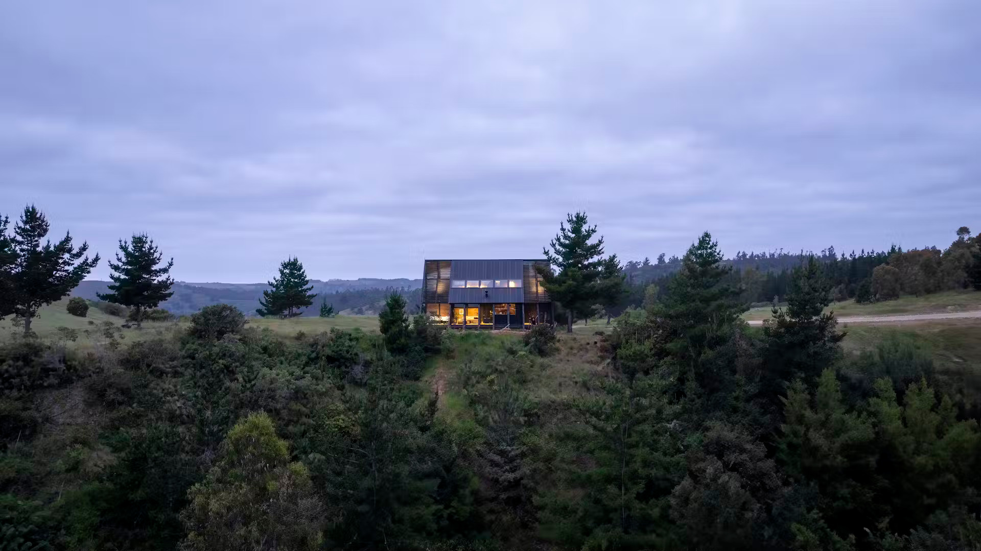 maison contemporaine 80m2 Refugio 45 par Gonzalo Rufin Arquitectos maison contemporaine 80m2 Refugio 45 par Gonzalo Rufin Arquitectos