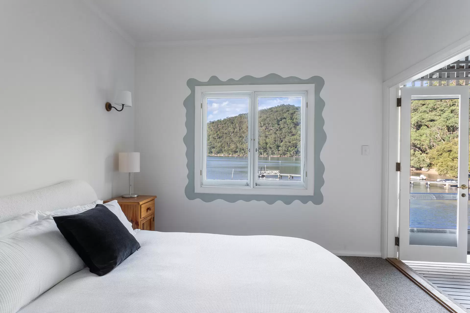 chambre vue fleuve Sunny Corner Cottage