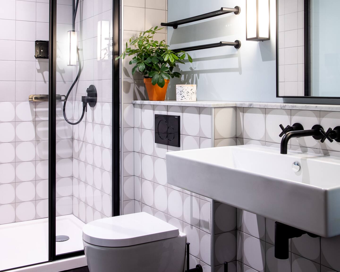 salle de bain studio 29m2 décoration design salle de bain studio 29m2 décoration design