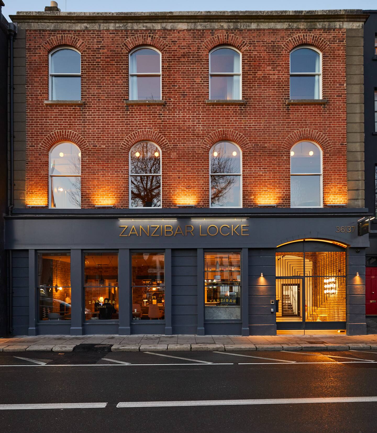 immeuble style géorgien Dublin immeuble style géorgien Dublin