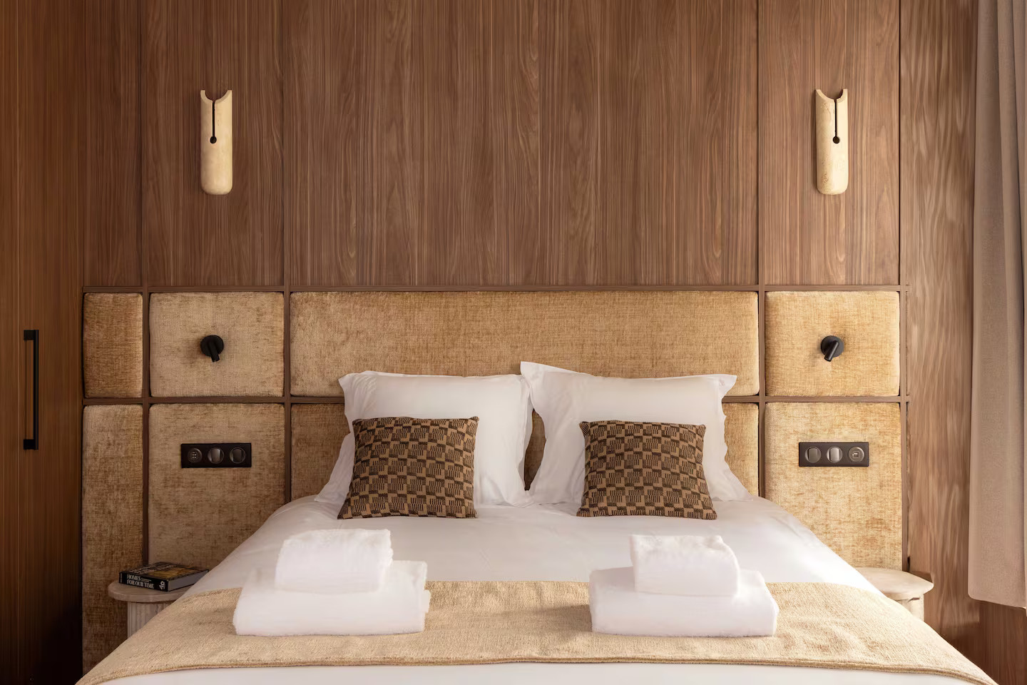 espace chambre décoration contemporaine studio Paris 32m2