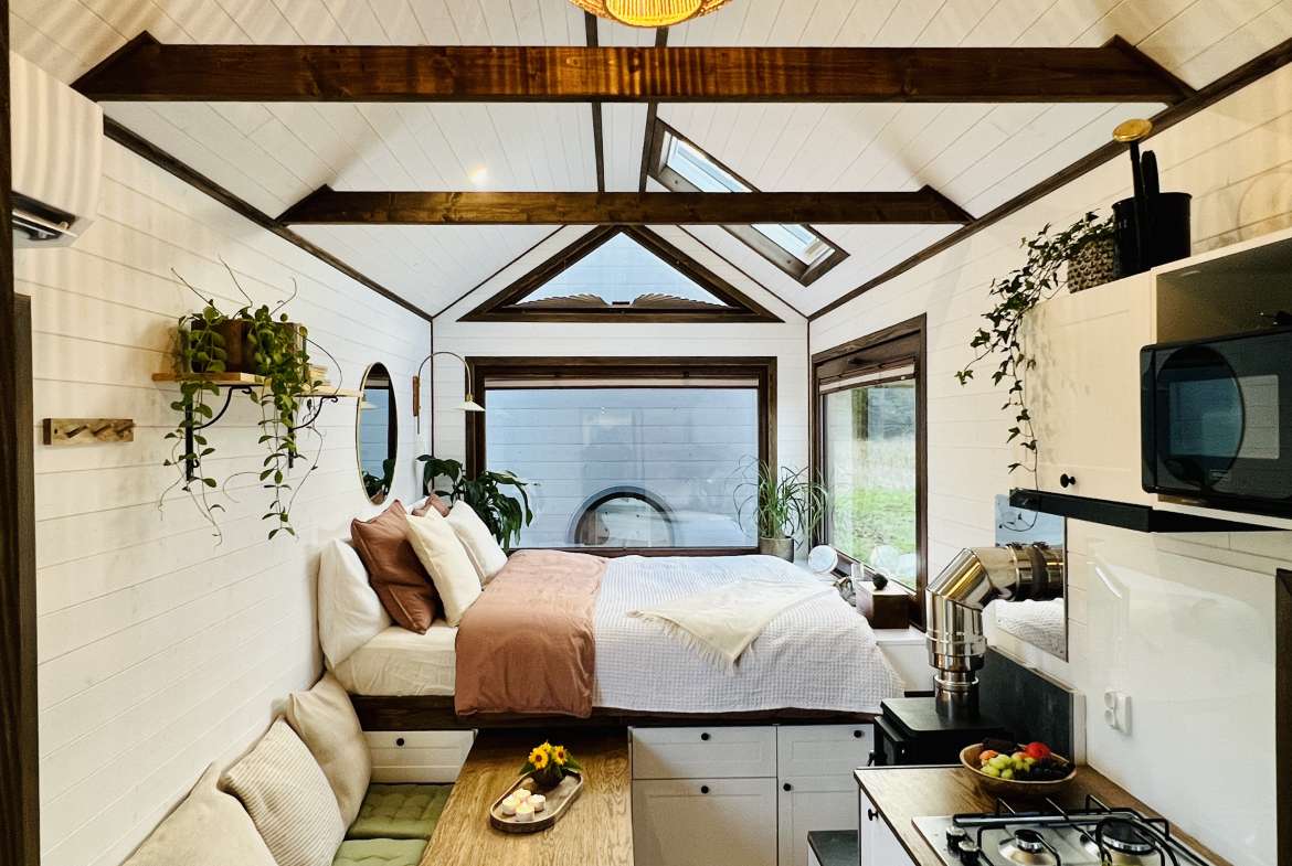 intérieur tiny house 16m2 Sofia par Vagabond Haven