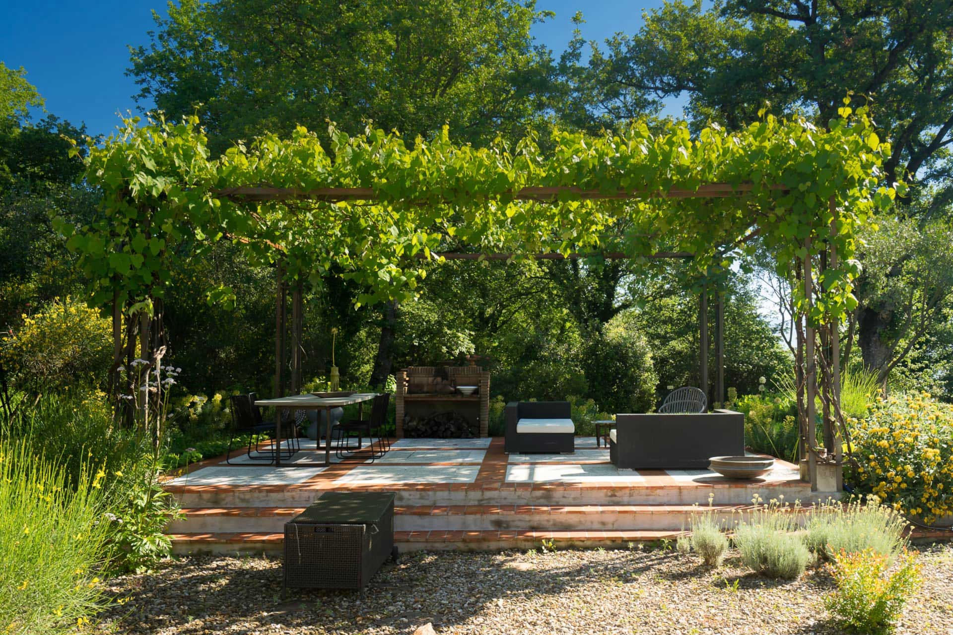 pergola maison ancienne Toscane Il Fienile pergola maison ancienne Toscane Il Fienile