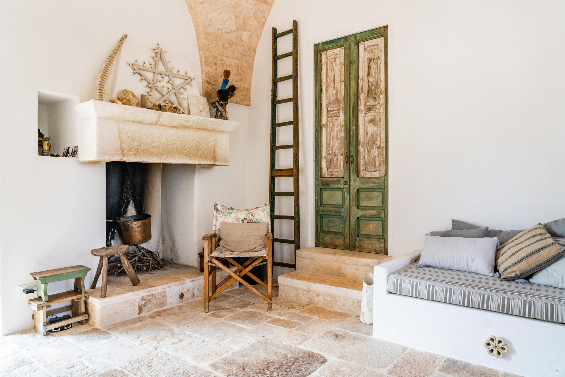 salon Trullo Pouilles Ostuni