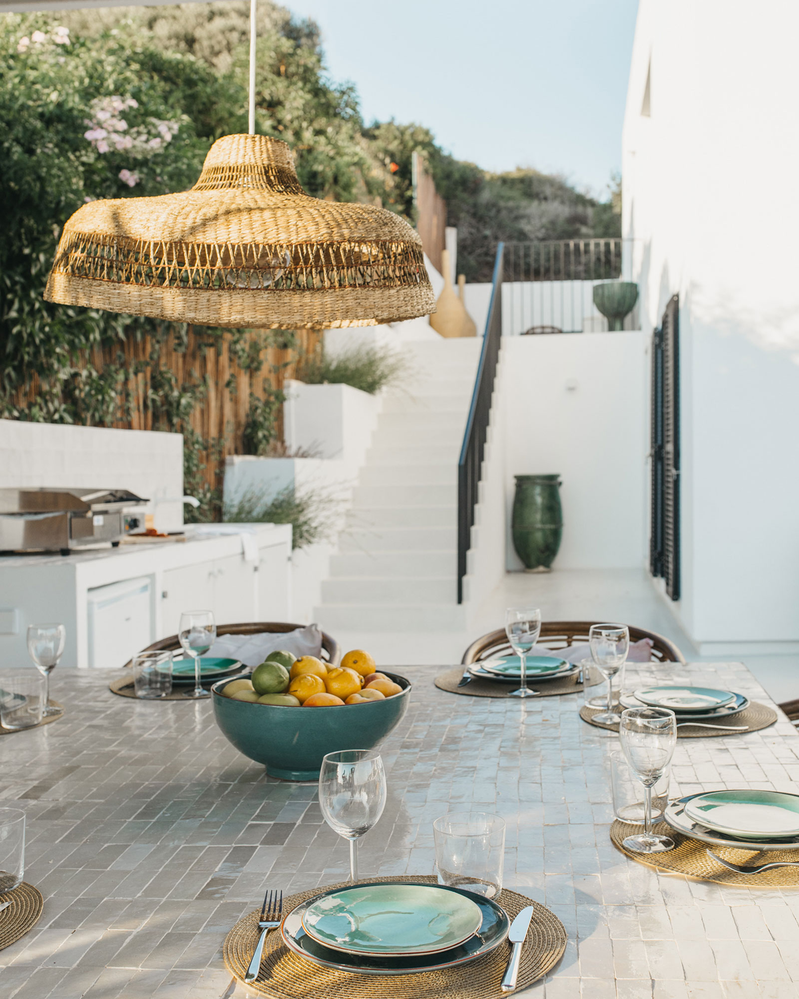 terrasse avec cuisine d terrasse avec cuisine d'été et salle à manger