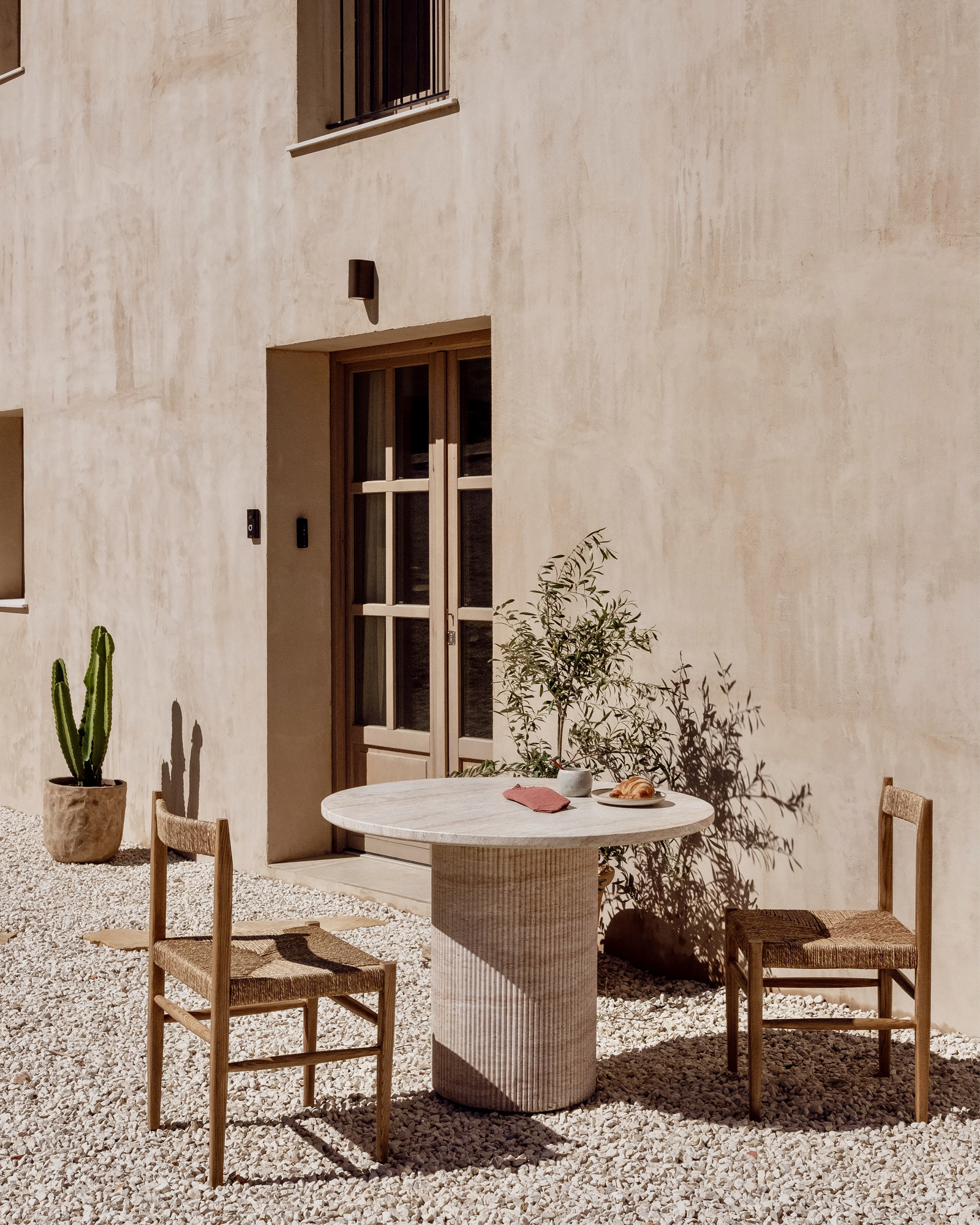 terrasse finca écologique avec piscine Costa Blanca The Yumi House