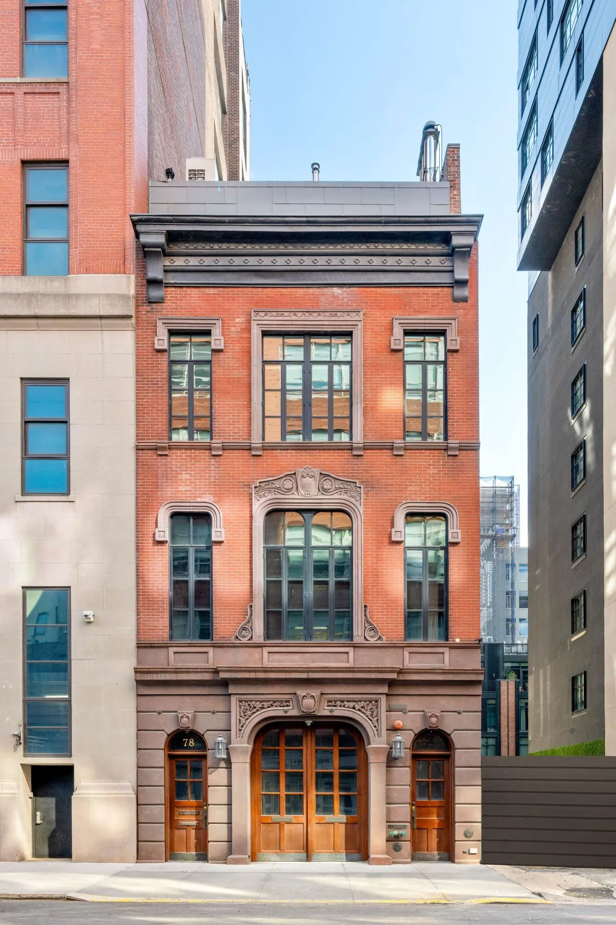 maison de ville dans ancienne caserne pompier 19e siècle Manhattan