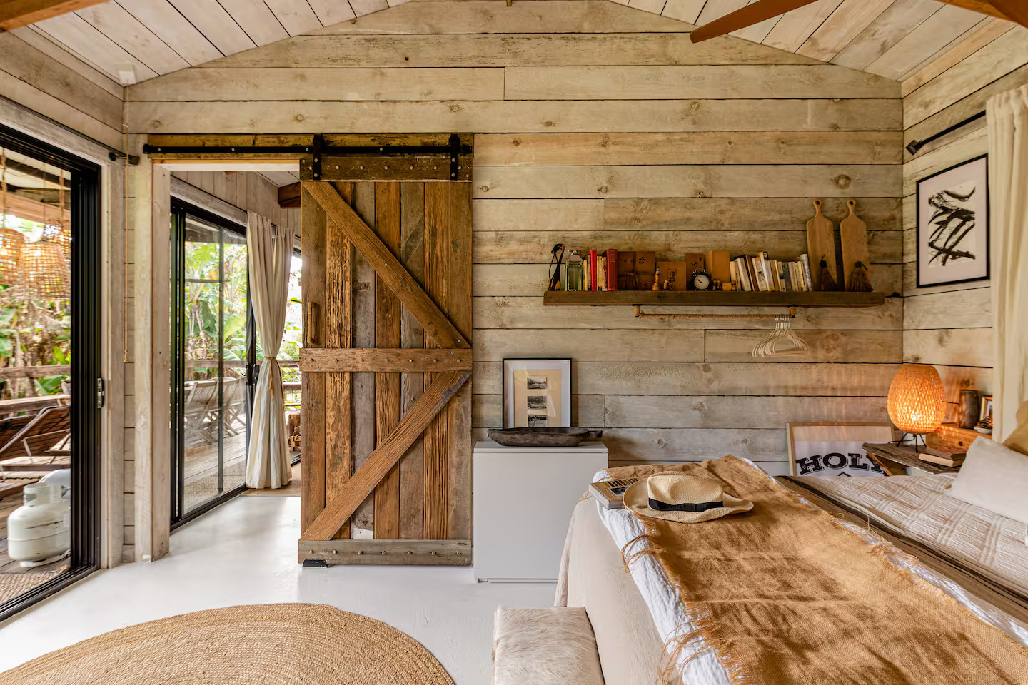 chambre maison rustique en bois Hillview Dairy chambre maison rustique en bois Hillview Dairy