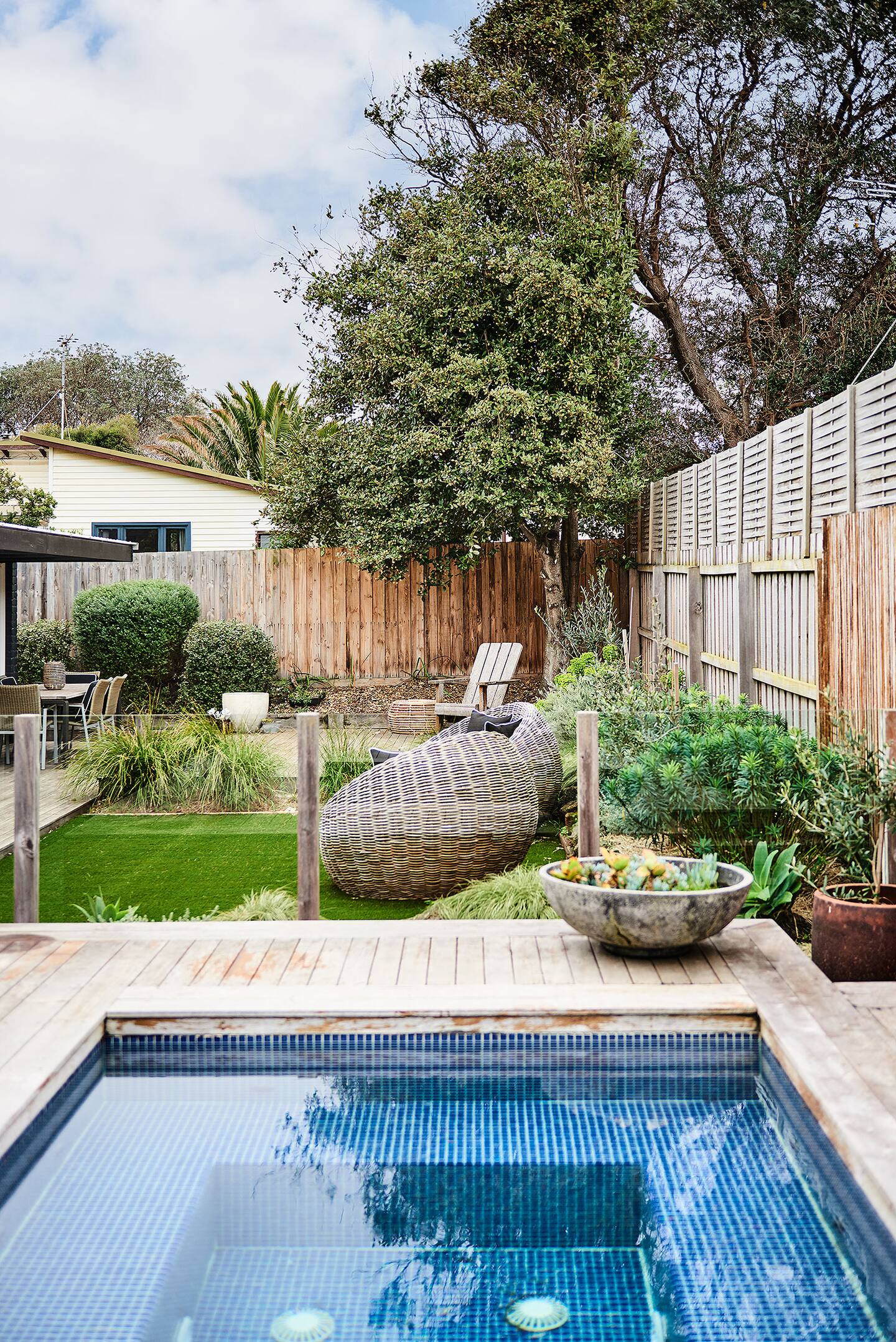 jardin avec bassin 100 Steps Beach House Australie jardin avec bassin 100 Steps Beach House Australie
