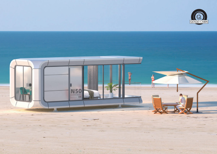 petite maison capsule préfabriquée
