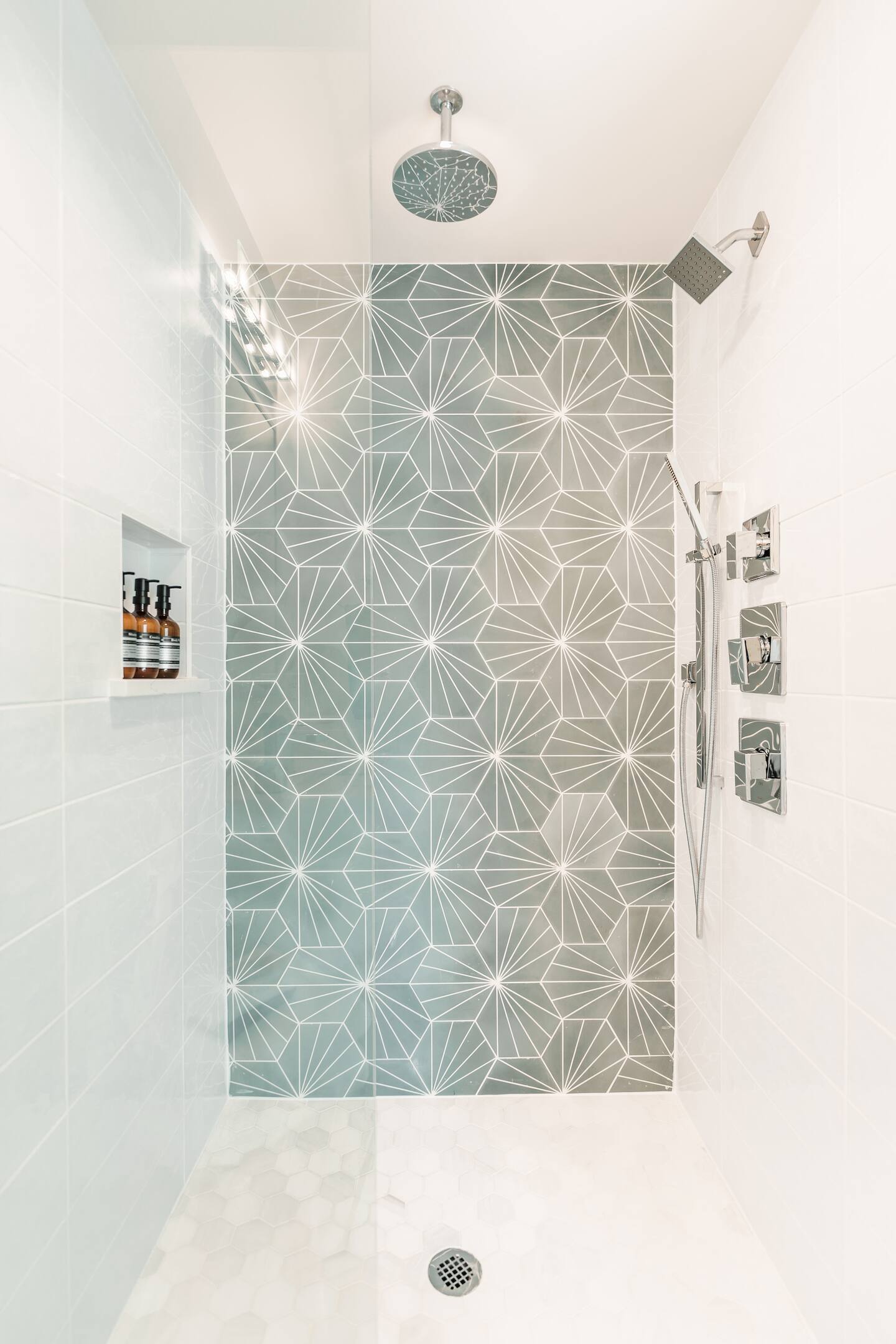 douche carreaux de ciment Dandelion douche carreaux de ciment Dandelion