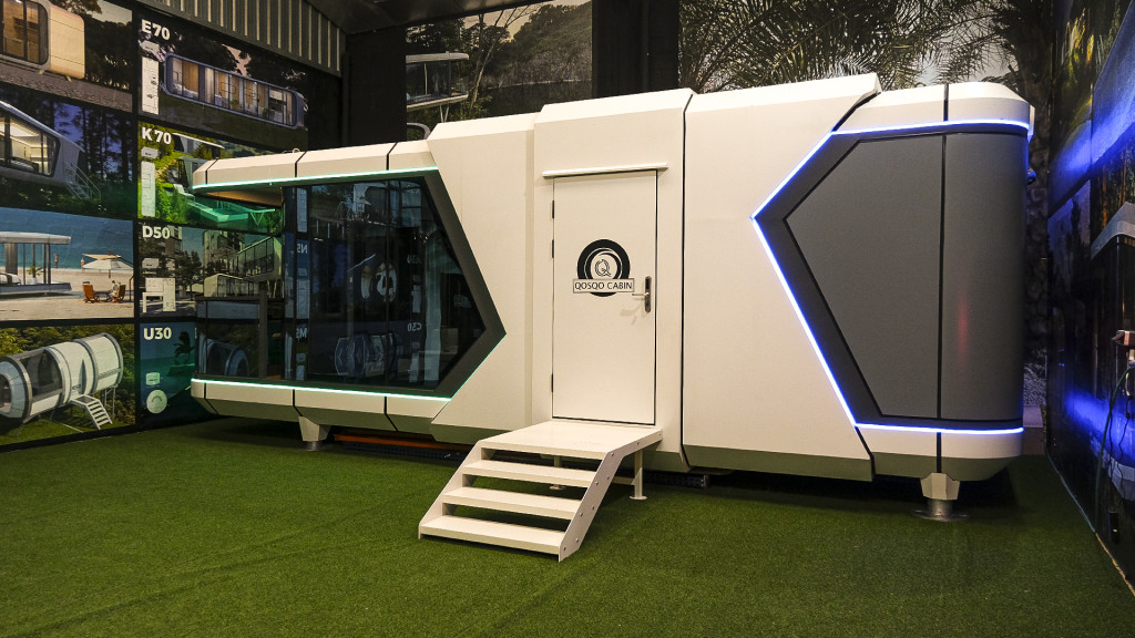 petite maison capsule préfabriquée