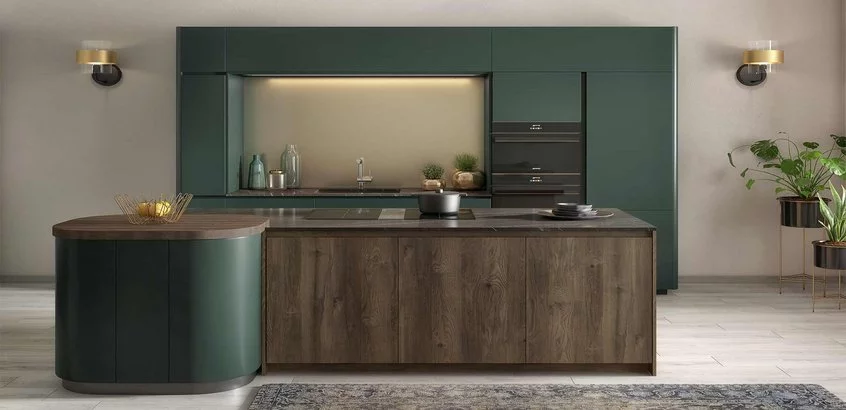cuisine verte design Cuisine Plus cuisine verte design Cuisine Plus
