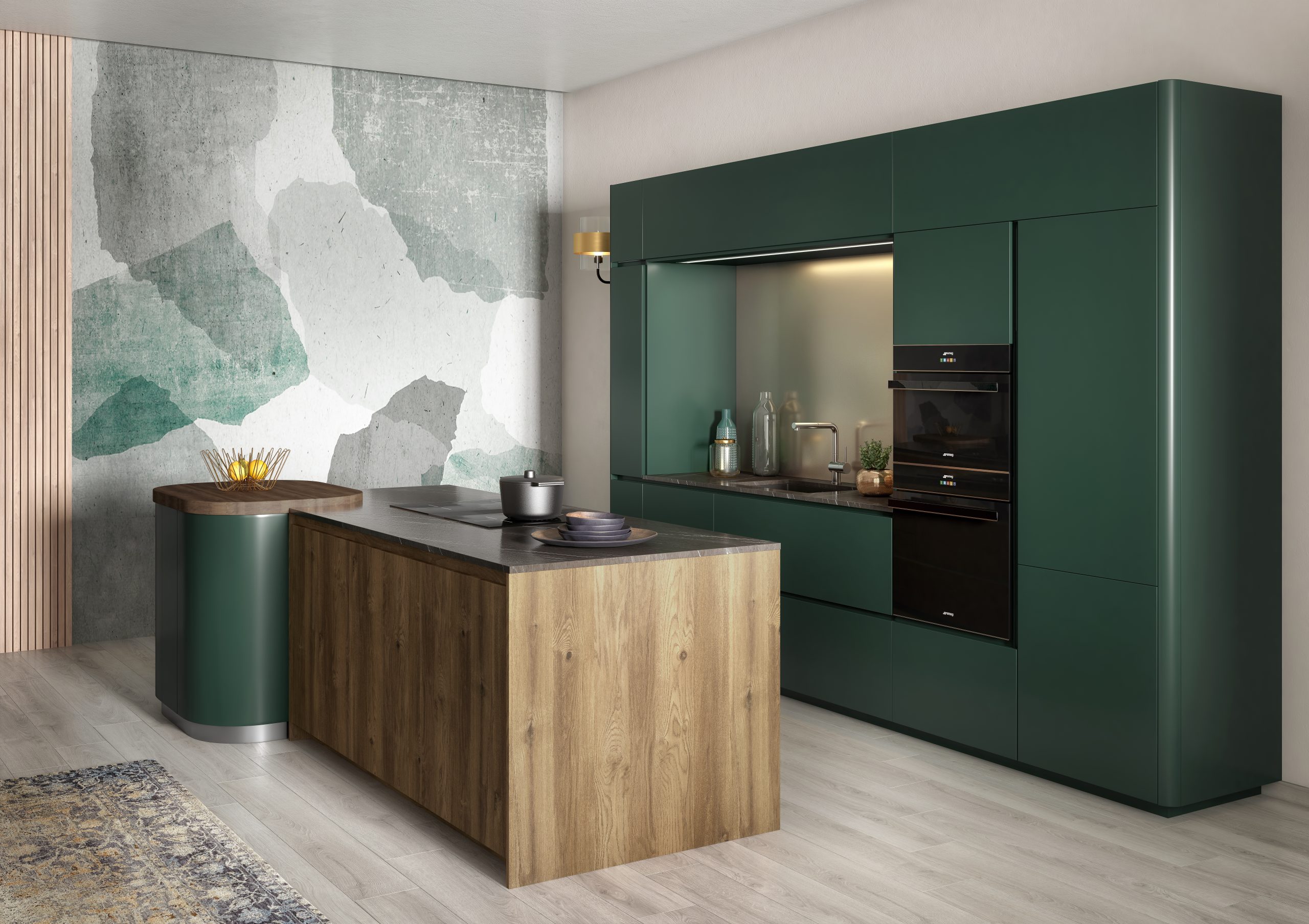 cuisine verte design Cuisine Plus cuisine verte design Cuisine Plus
