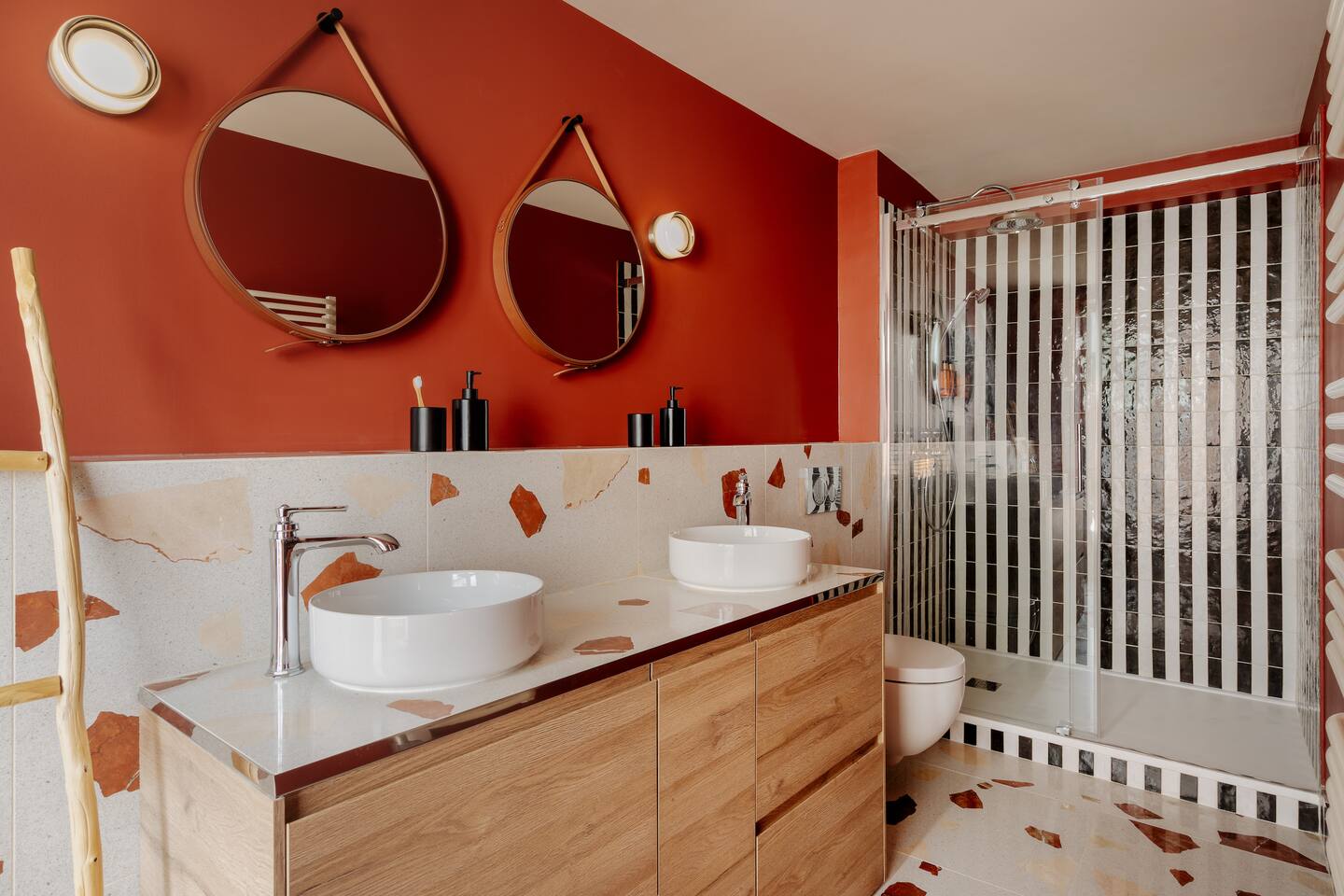 salle de bain terrazzo salle de bain terrazzo